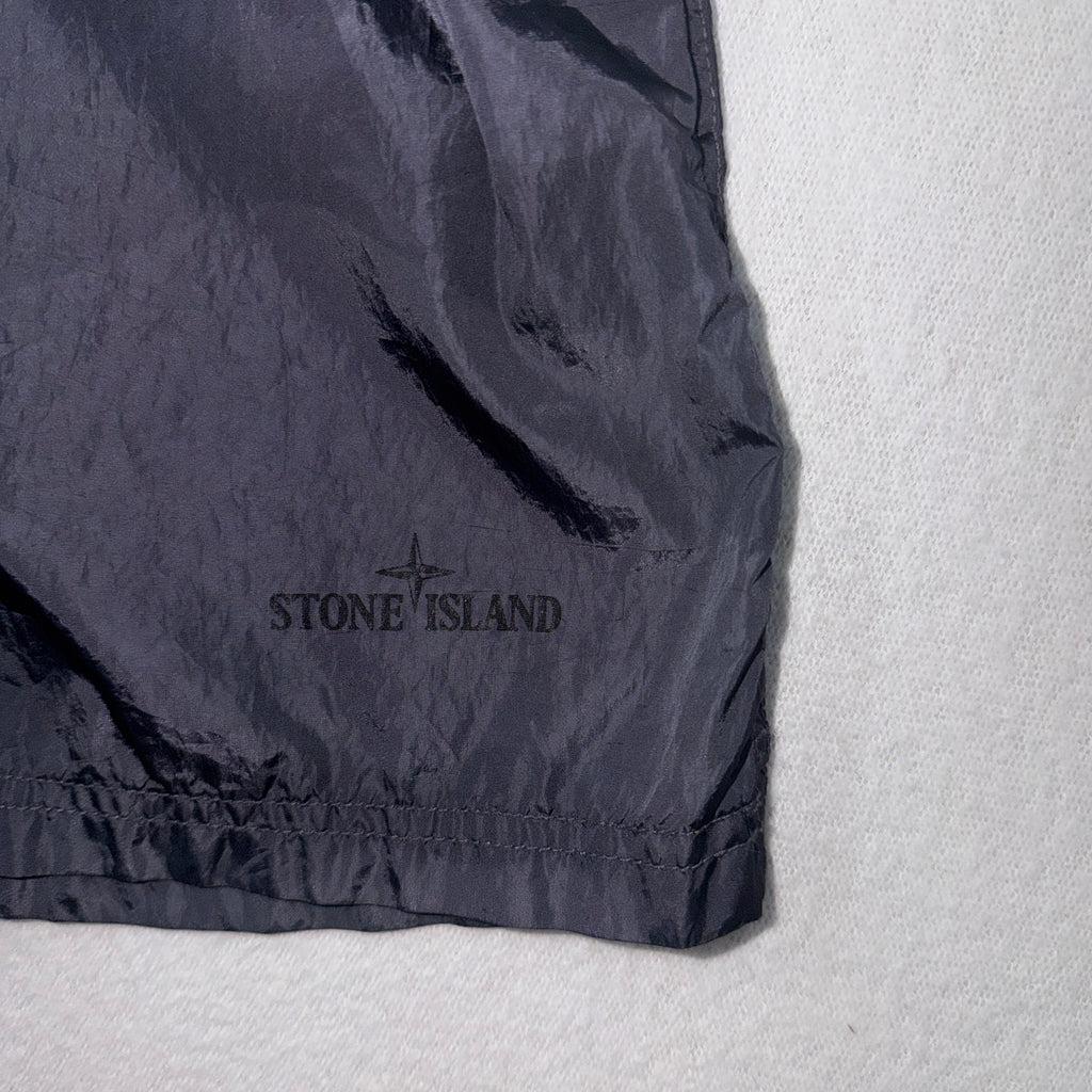 Stone Island Water Reactive Faded Camo Swim Shorts — detail