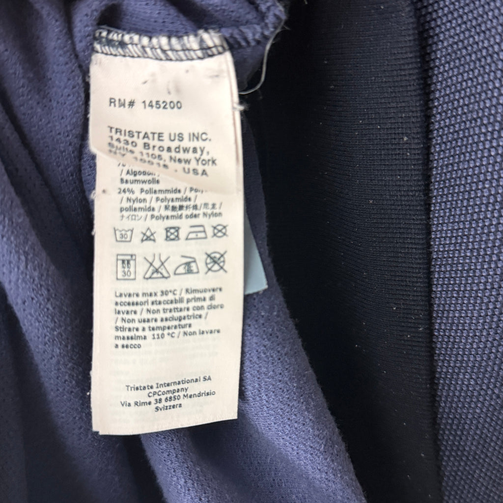 C.P. Company 3D Tacting Lens Crewneck — label