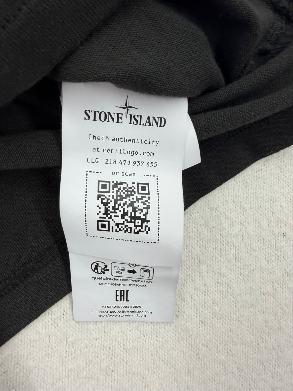 Stone Island Famiglia Logo Tees