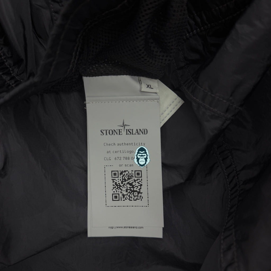 Stone Island Water Reactive Faded Camo Swim Shorts — certilogo