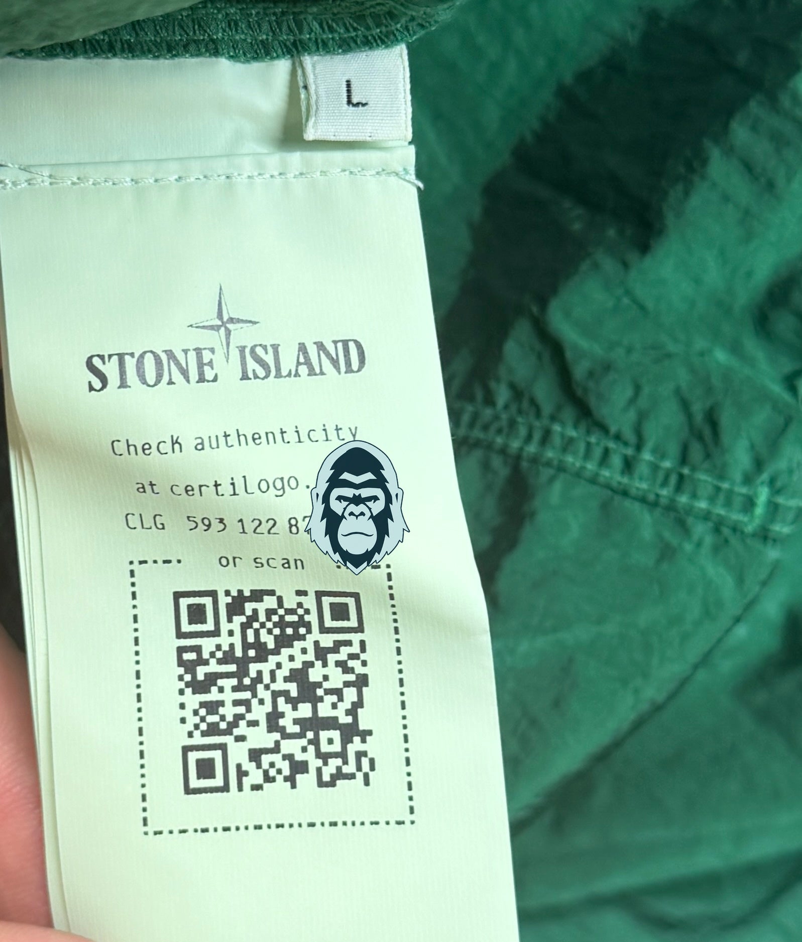 Stone Island Nylon Metal Overshirt — certilogo