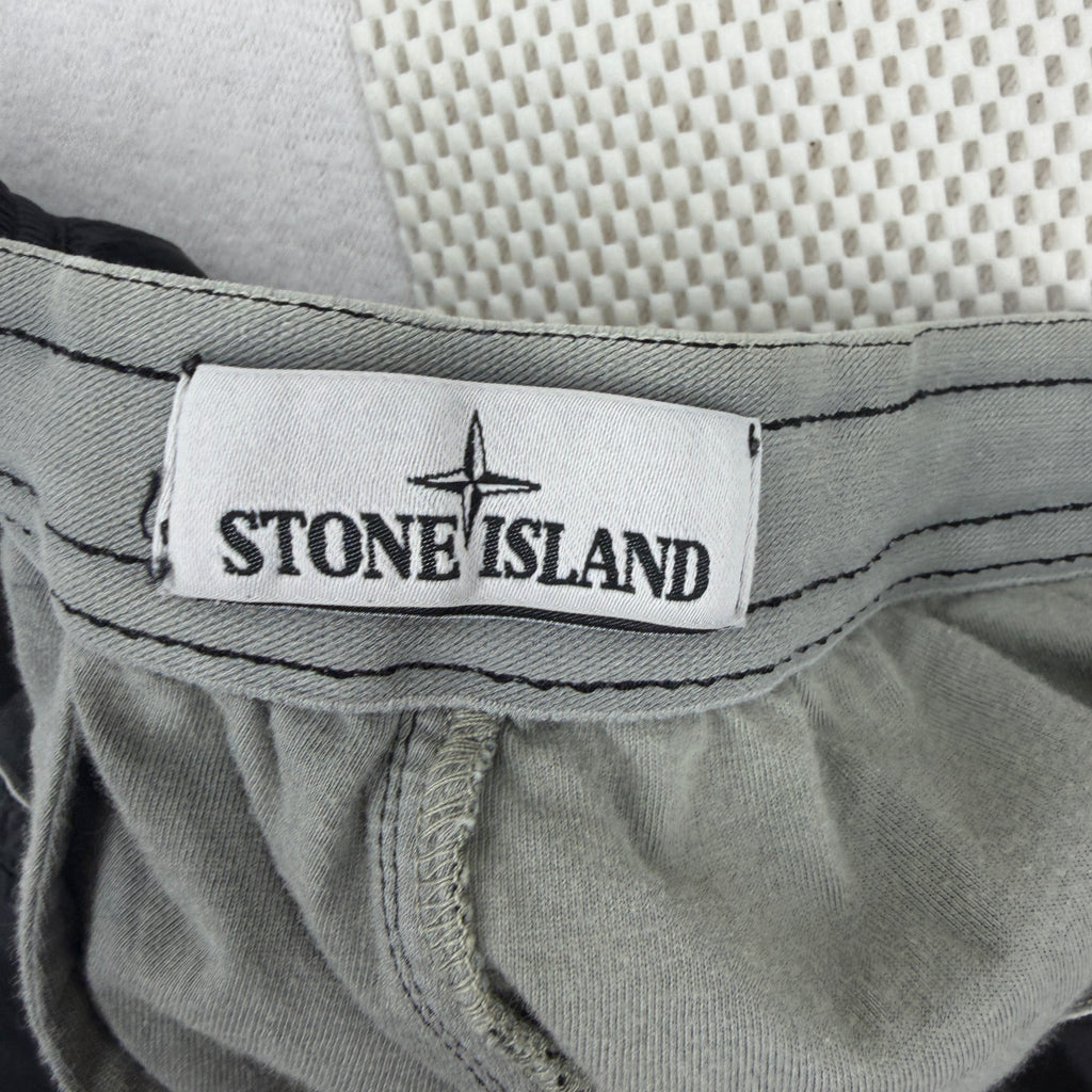 Stone Island Micro Ripstop Nylon Shorts — label