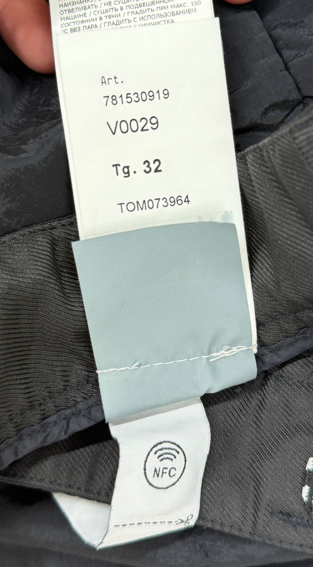 Stone Island Nylon Metal In Econyl Cargo Pants — label