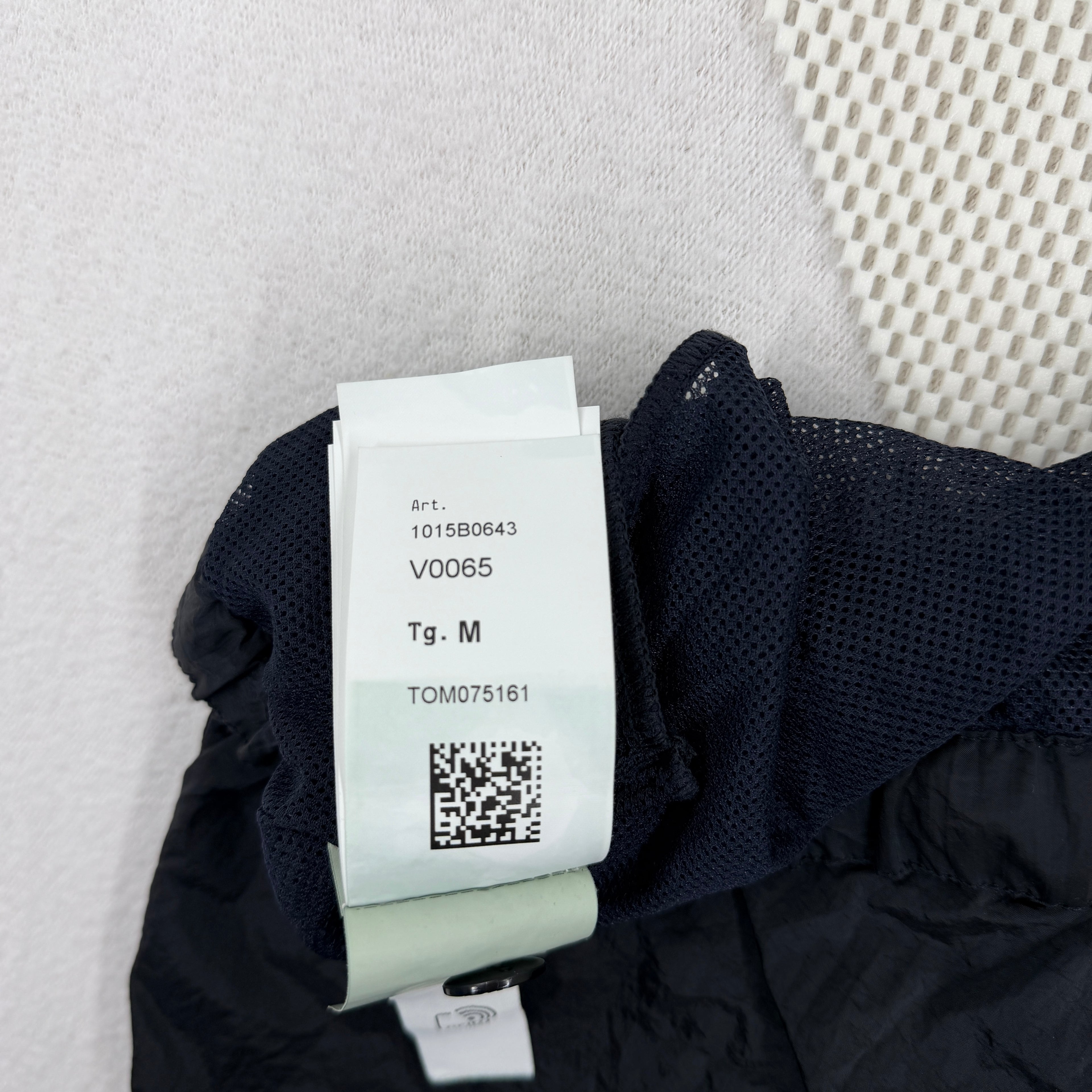 Stone Island Nylon Metal Swimming Trunks — label