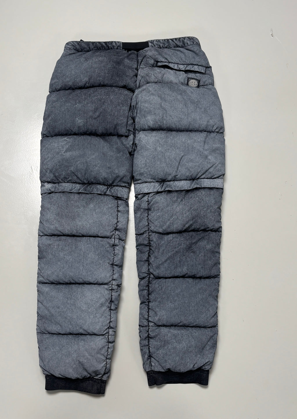 Stone Island Tela Nylon Down Dust Colour 2 in 1 Trousers — back