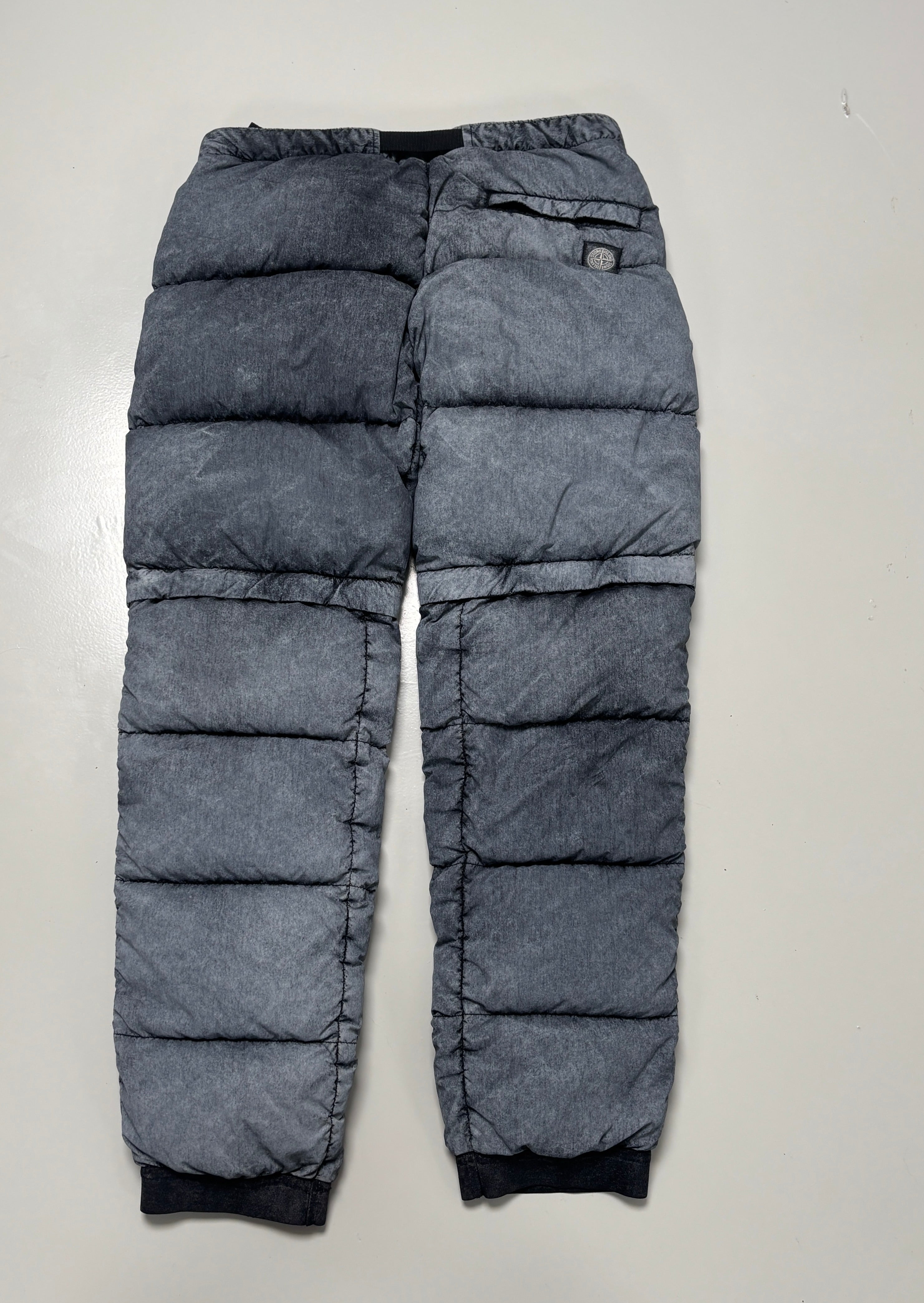 Stone Island Tela Nylon Down Dust Colour 2 in 1 Trousers — back