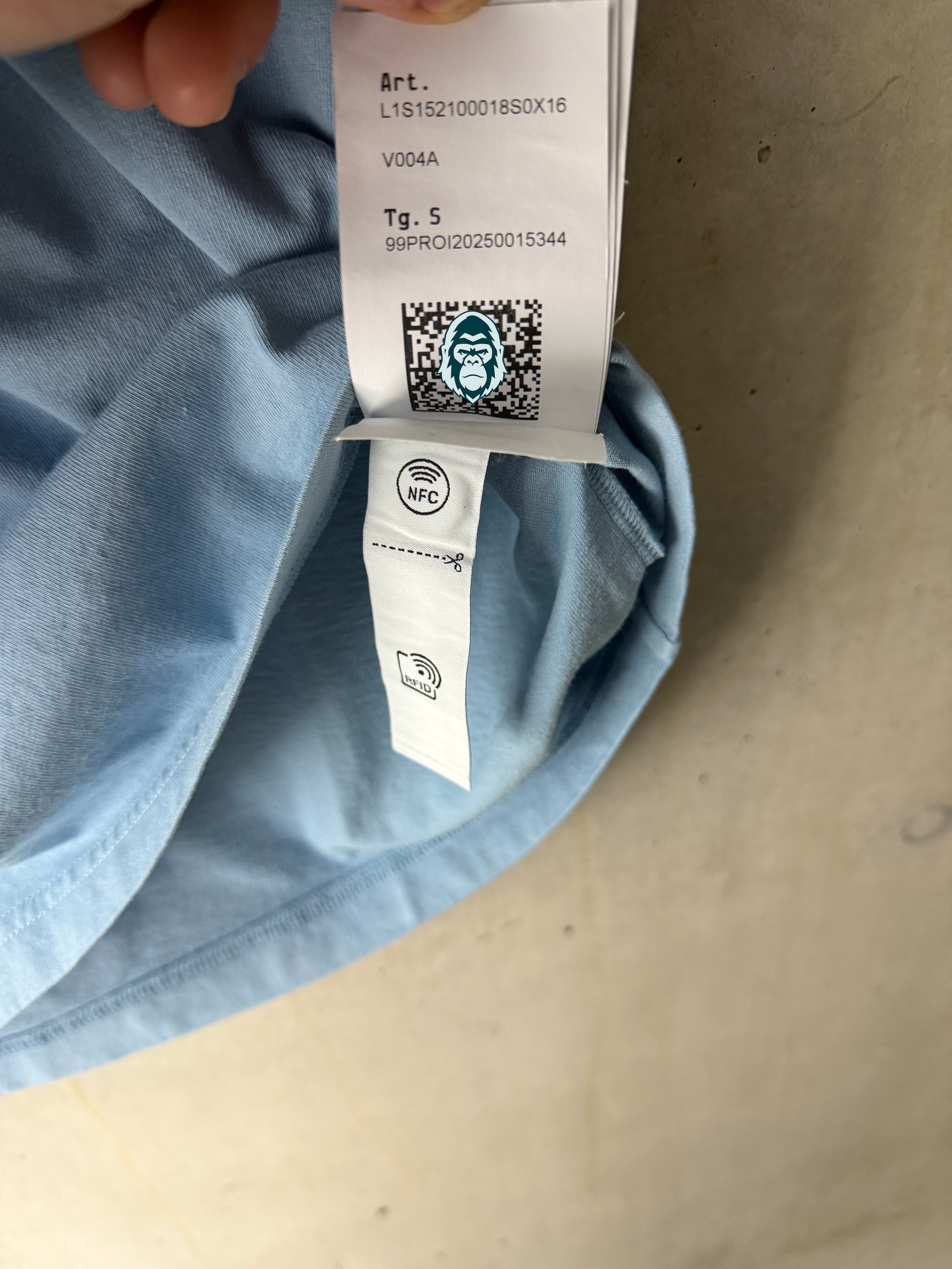 Stone Island Marina T-Shirt — ART, size and authentication label