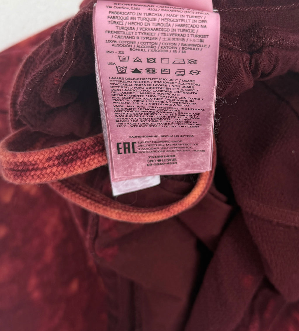 Stone Island Off Dye OVG Jogger — label