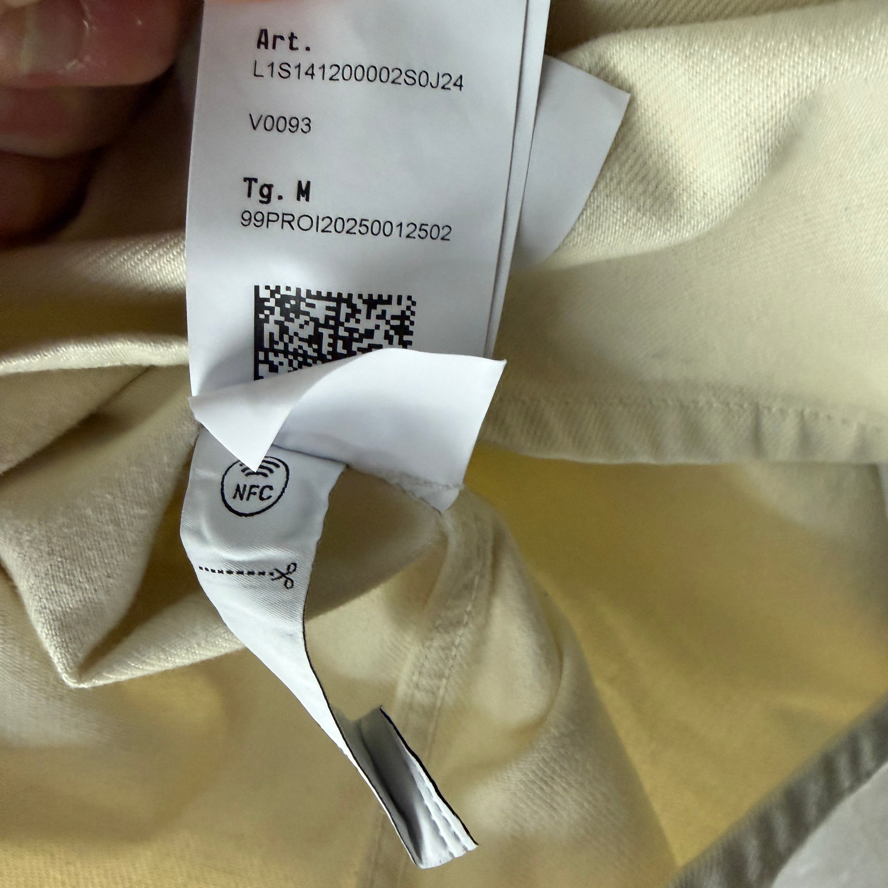 Stone Island Light Bull Denim-TC Overshirt — label