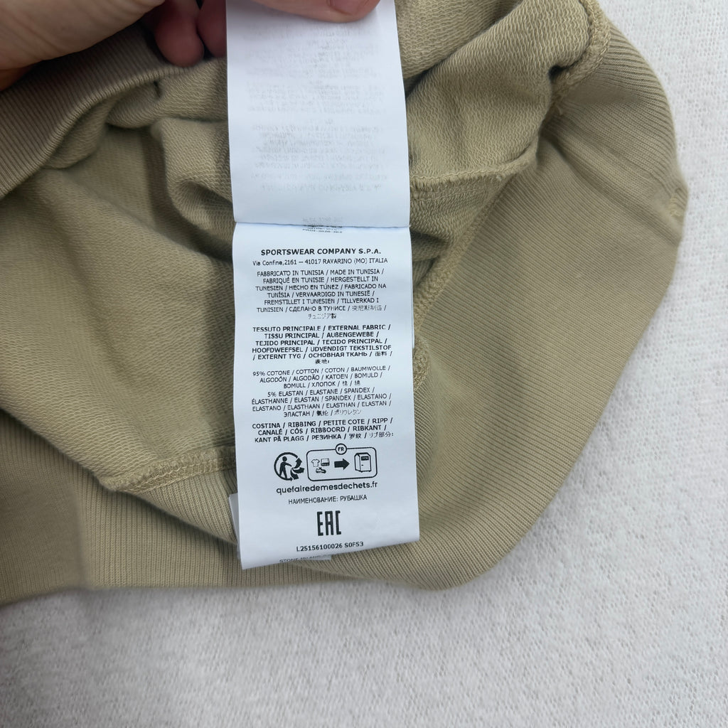 Stone Island Ghost Piece LS Polo Sweatshirt — label