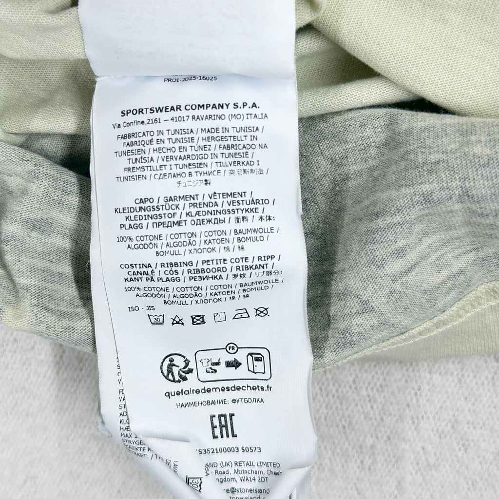 Stone Island Frieze Los Angeles 2026 Jamal Cyrus Print T-Shirt — label