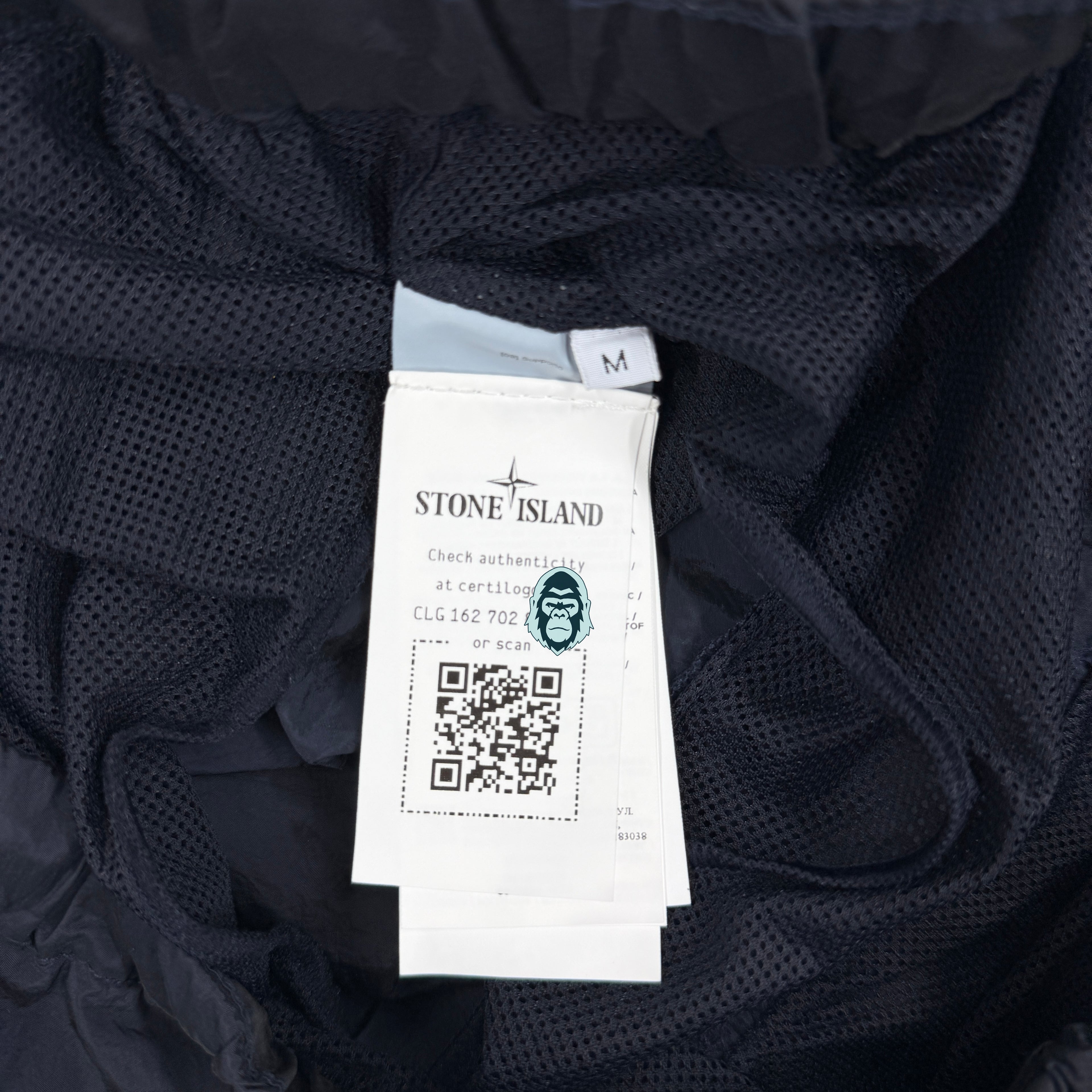 Stone Island Nylon Metal Swimming Trunks — certilogo