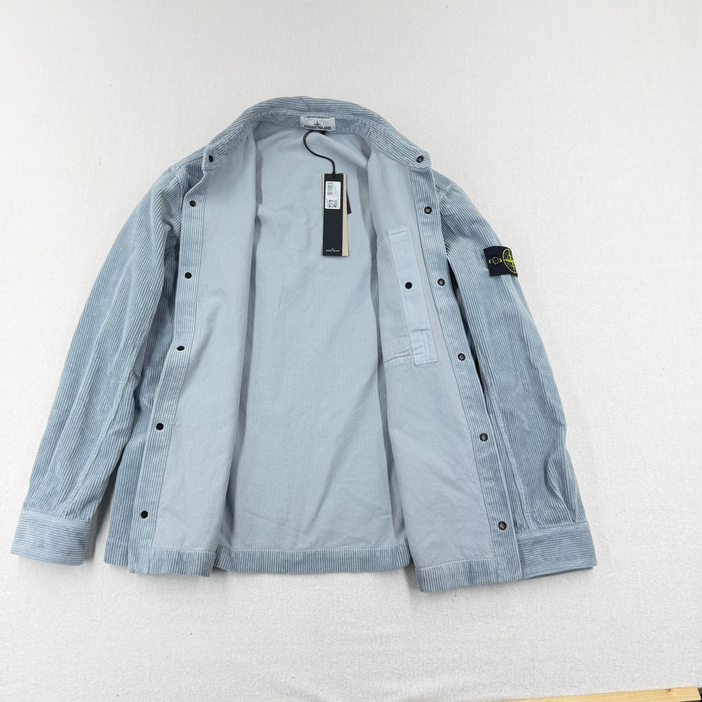 Stone Island Corduroy Organic Cotton Overshirt — extra