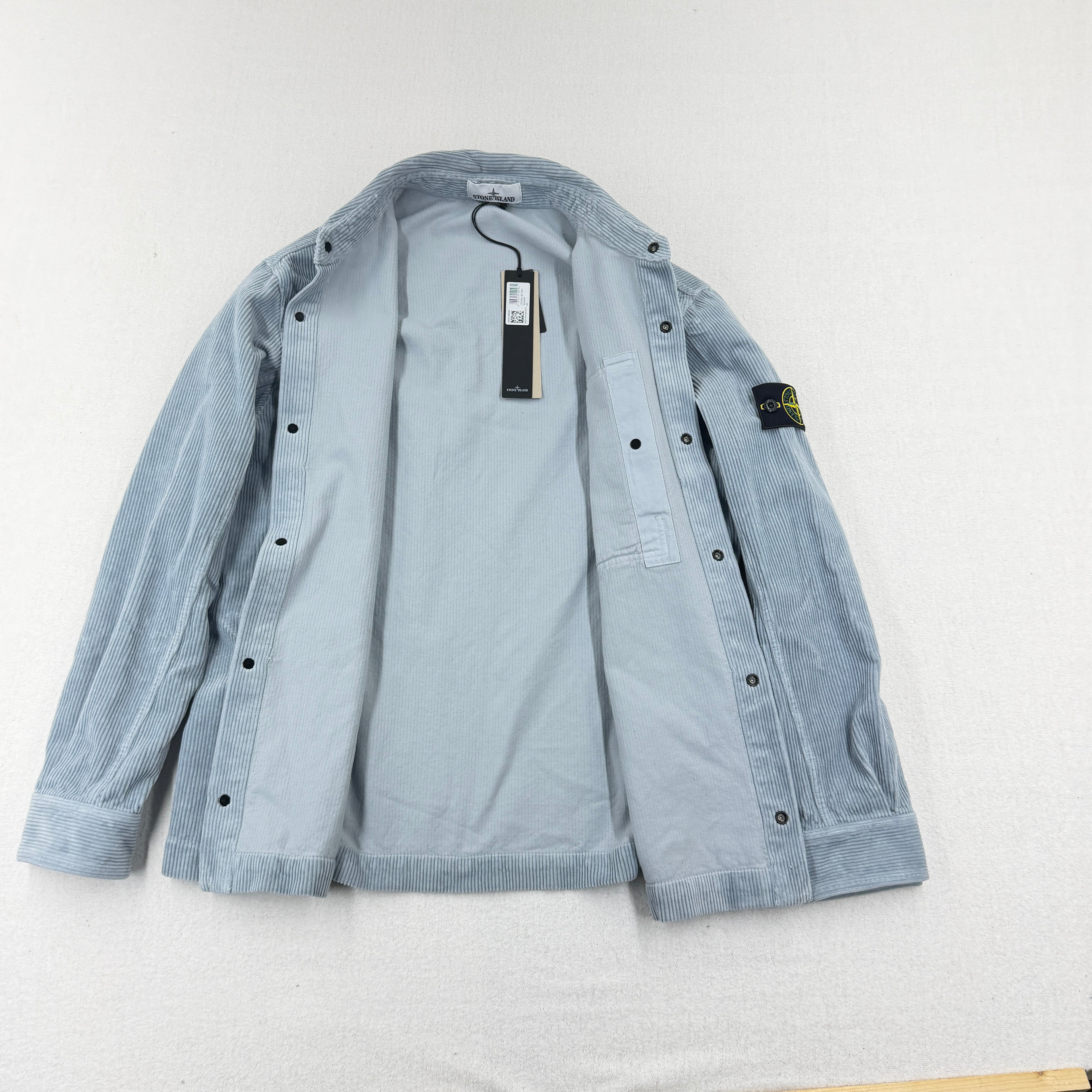 Stone Island Corduroy Organic Cotton Overshirt — extra