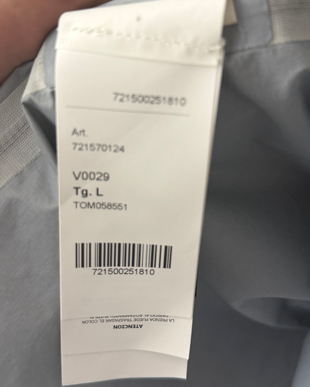 Stone Island Membrana 3L Dust Colour parka anthracite swing tag