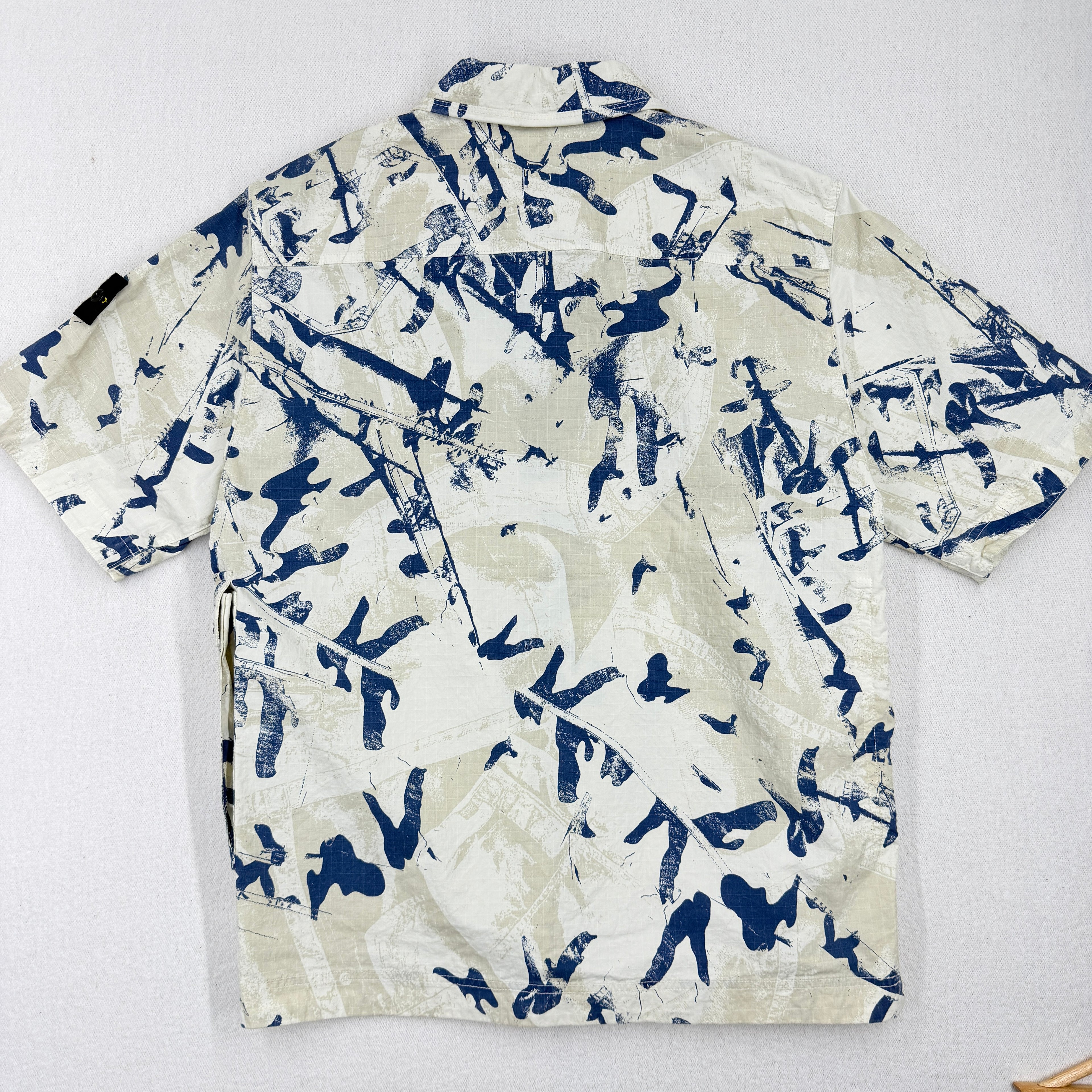Stone Island Camo Ripstop Overshirt — back