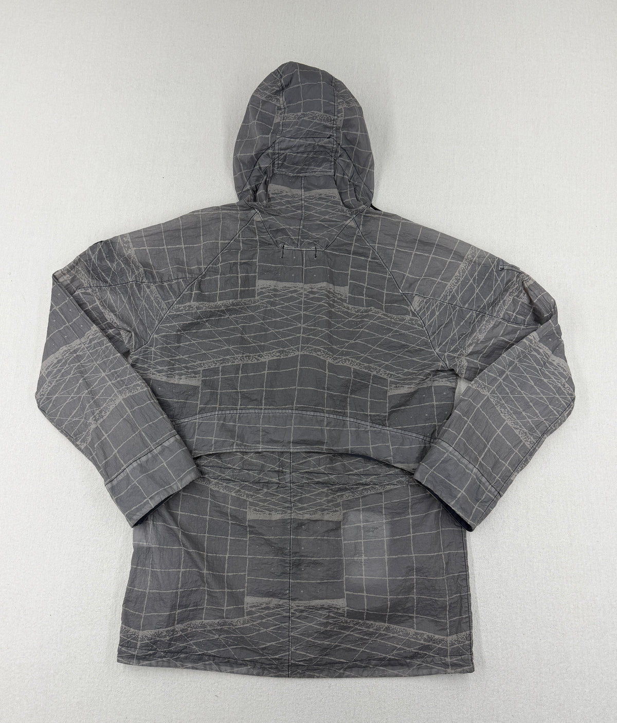 Stone Island Reflective Grid On Lamy-TC Parka — back