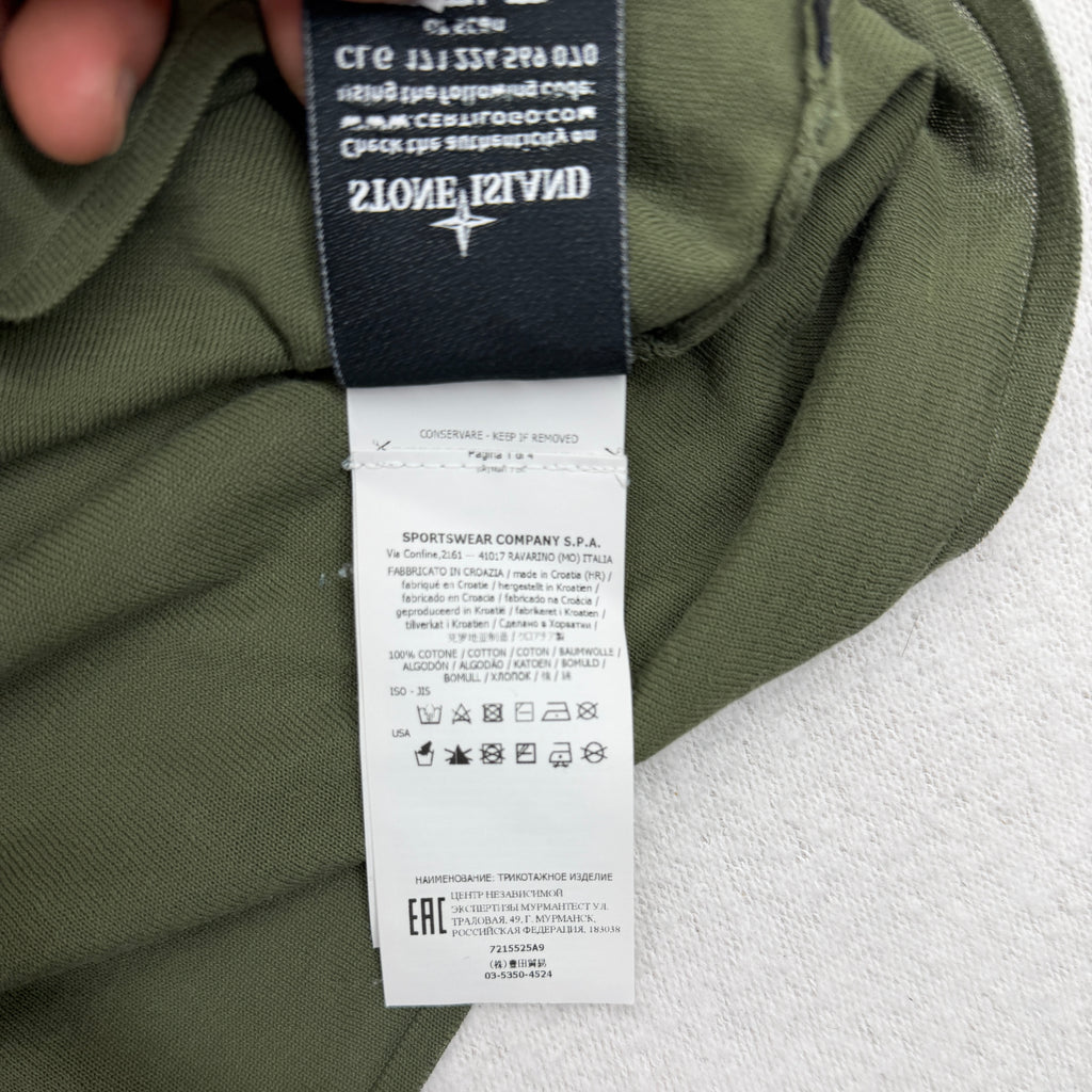 Stone Island Star Logo T-Shirt — label