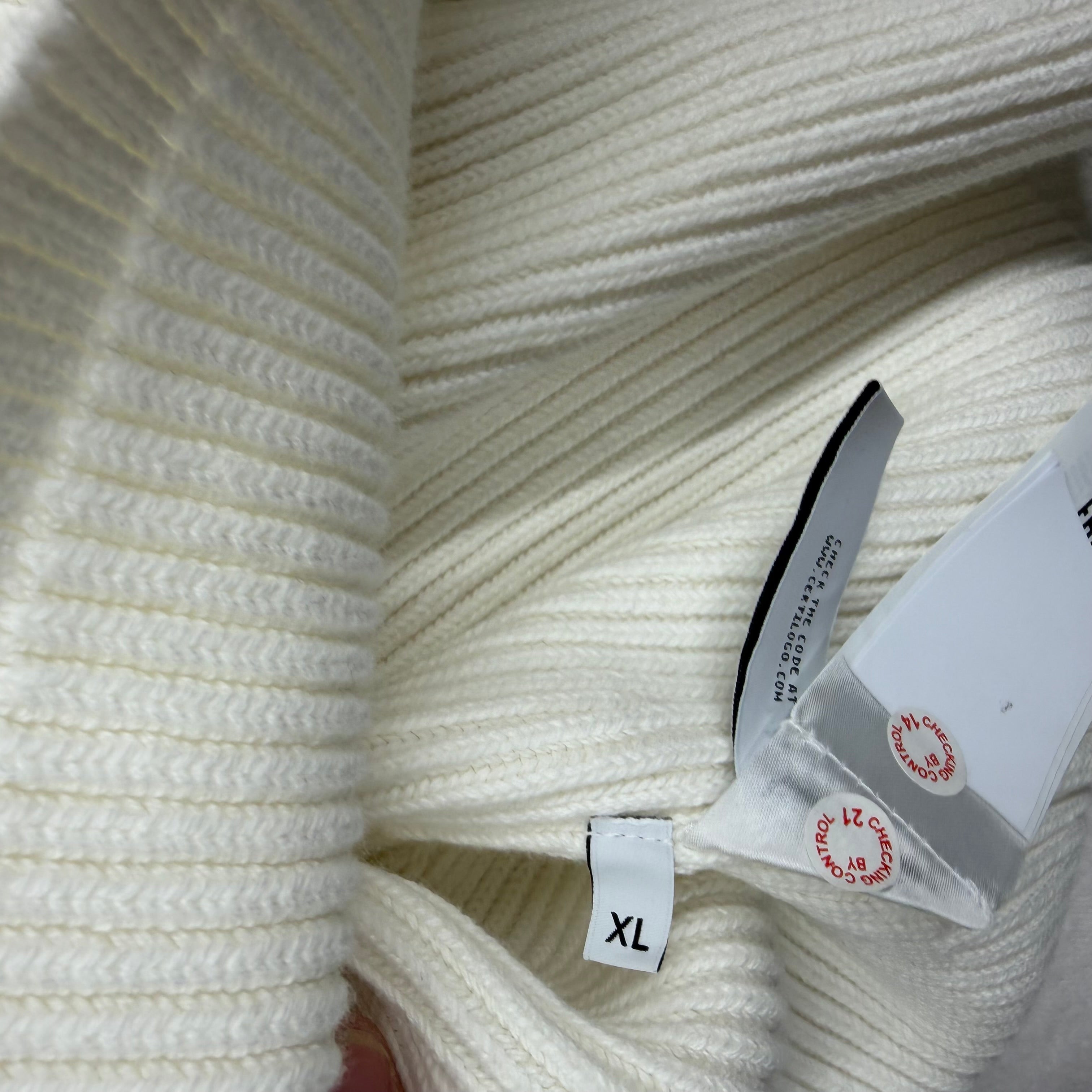 C.P. Company Full Rib Turtleneck Knit — label