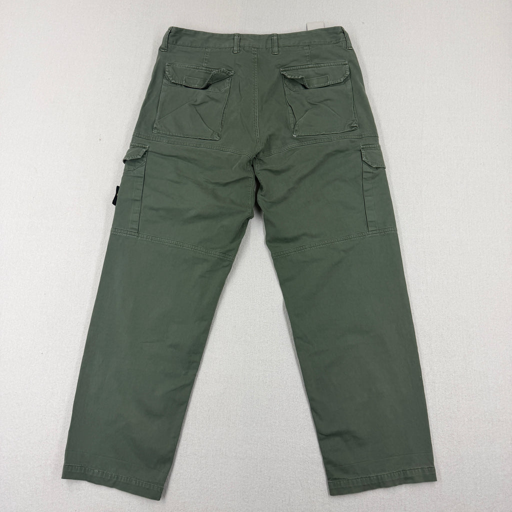 Stone Island Loose Fit Cargo Pants — back