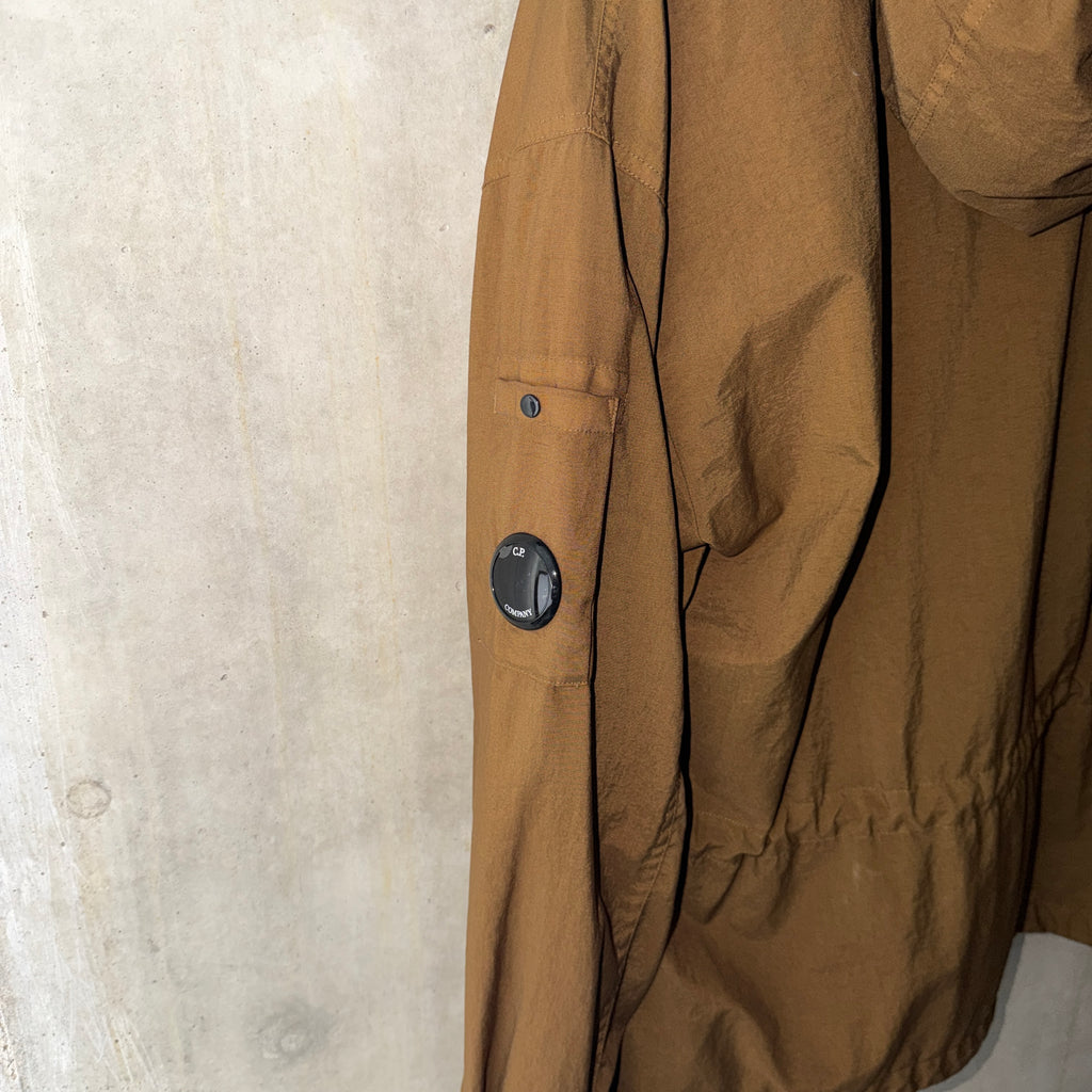 C.P. Company Taylon P overshirt camel tobacco product detail 3