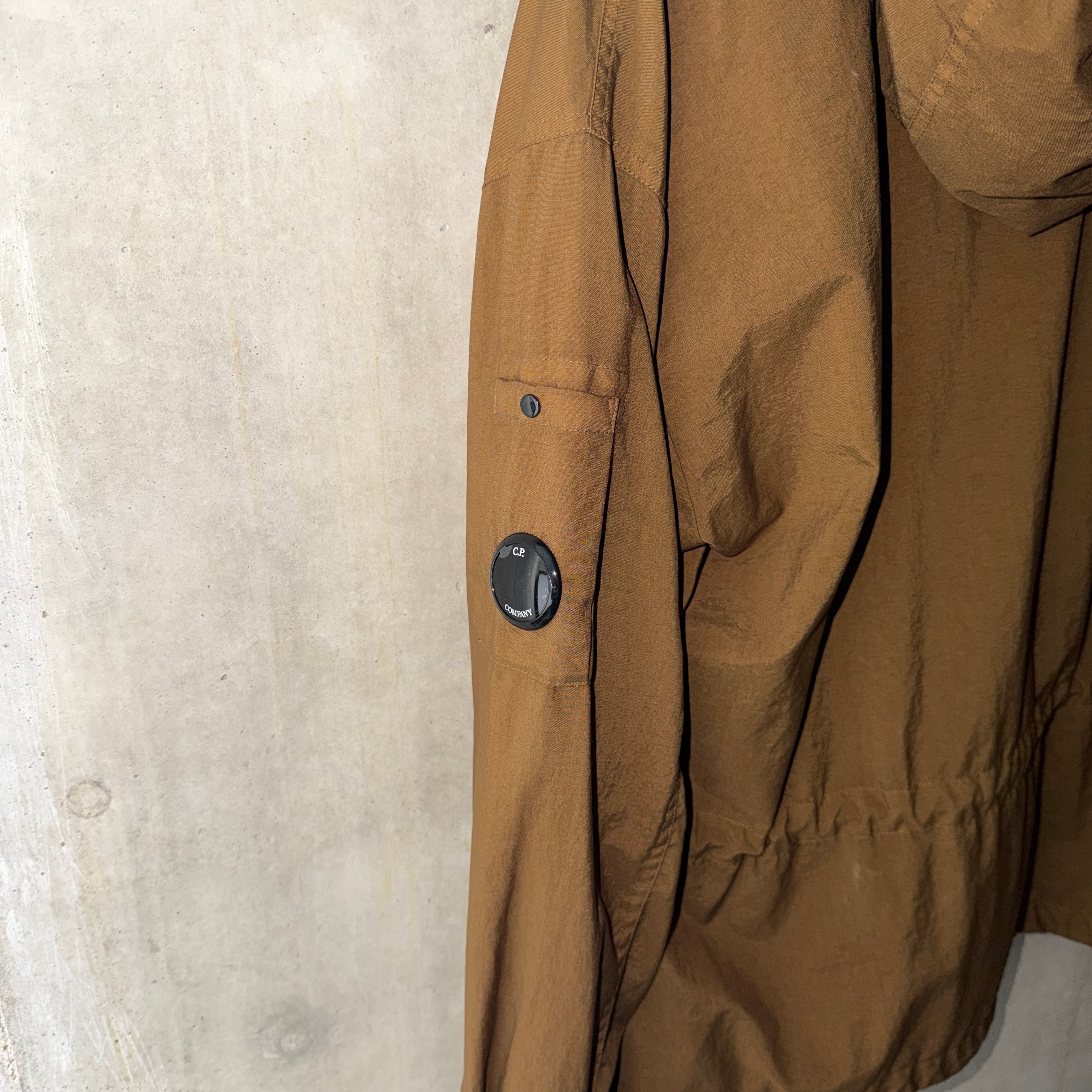 C.P. Company Taylon P overshirt camel tobacco product detail 3