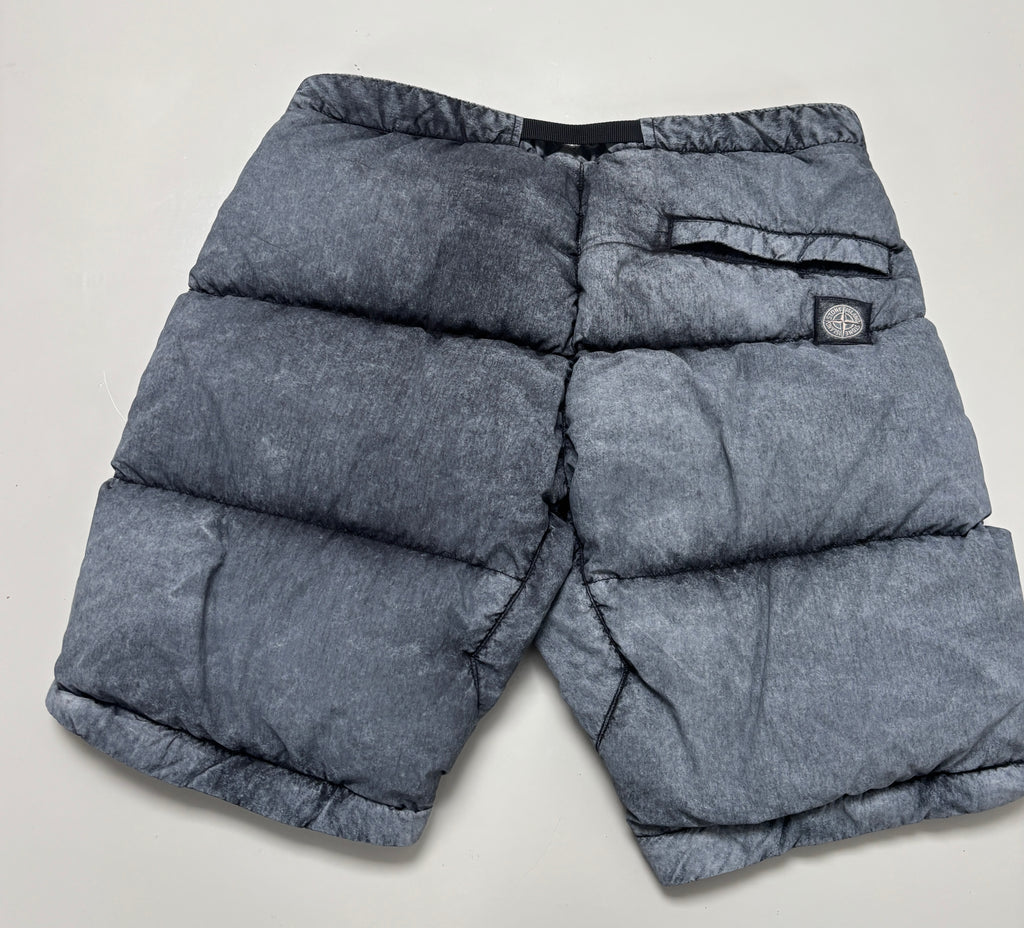 Stone Island Tela Nylon Down Dust Colour 2 in 1 Trousers — detail