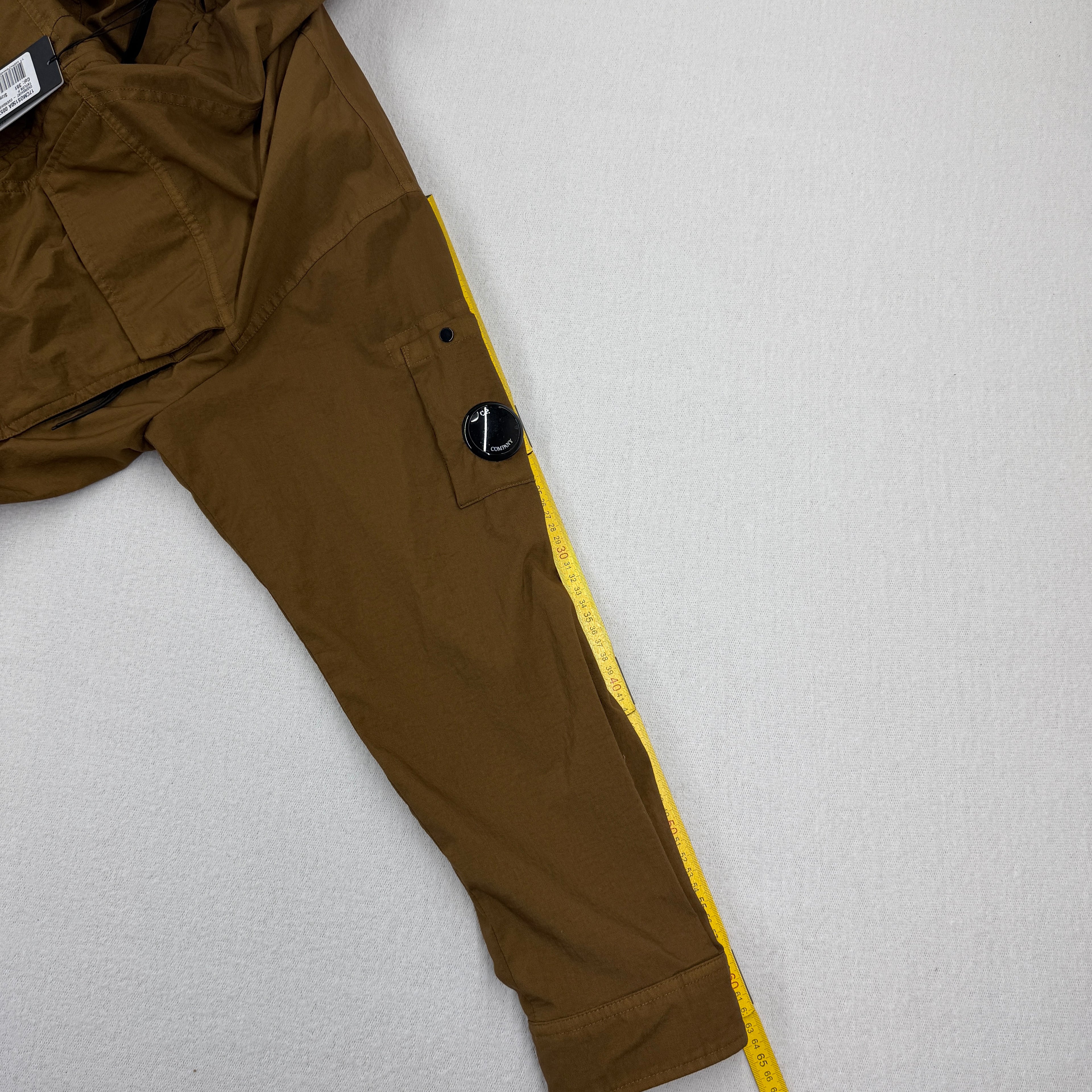 C.P. Company Taylon P overshirt camel tobacco product detail 4