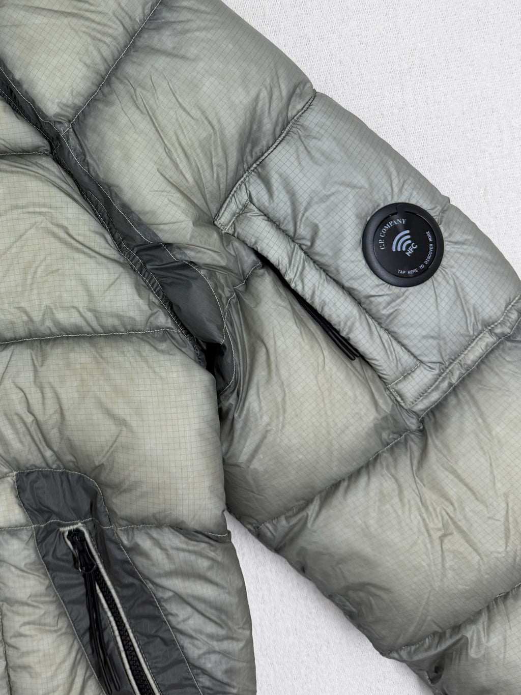 C.P. Company D.D. Shell Hooded Down Jacket — detail