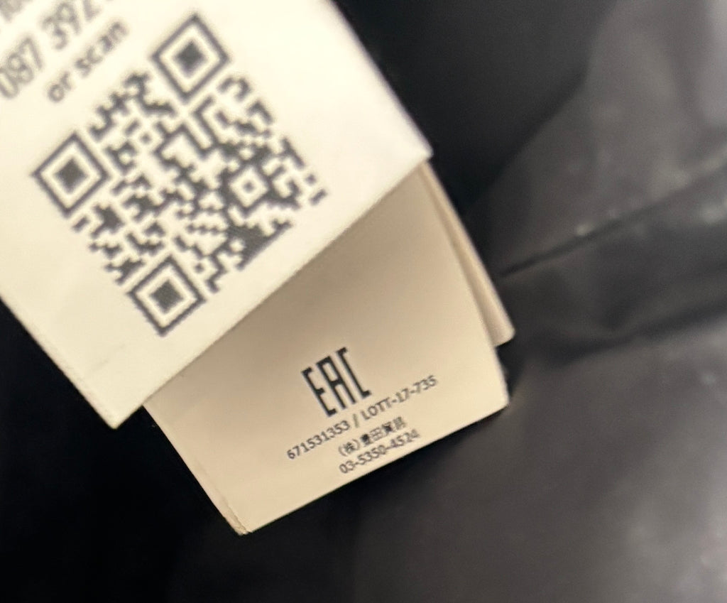 Stone Island Tela Nylon Down Dust Colour 2 in 1 Trousers — label