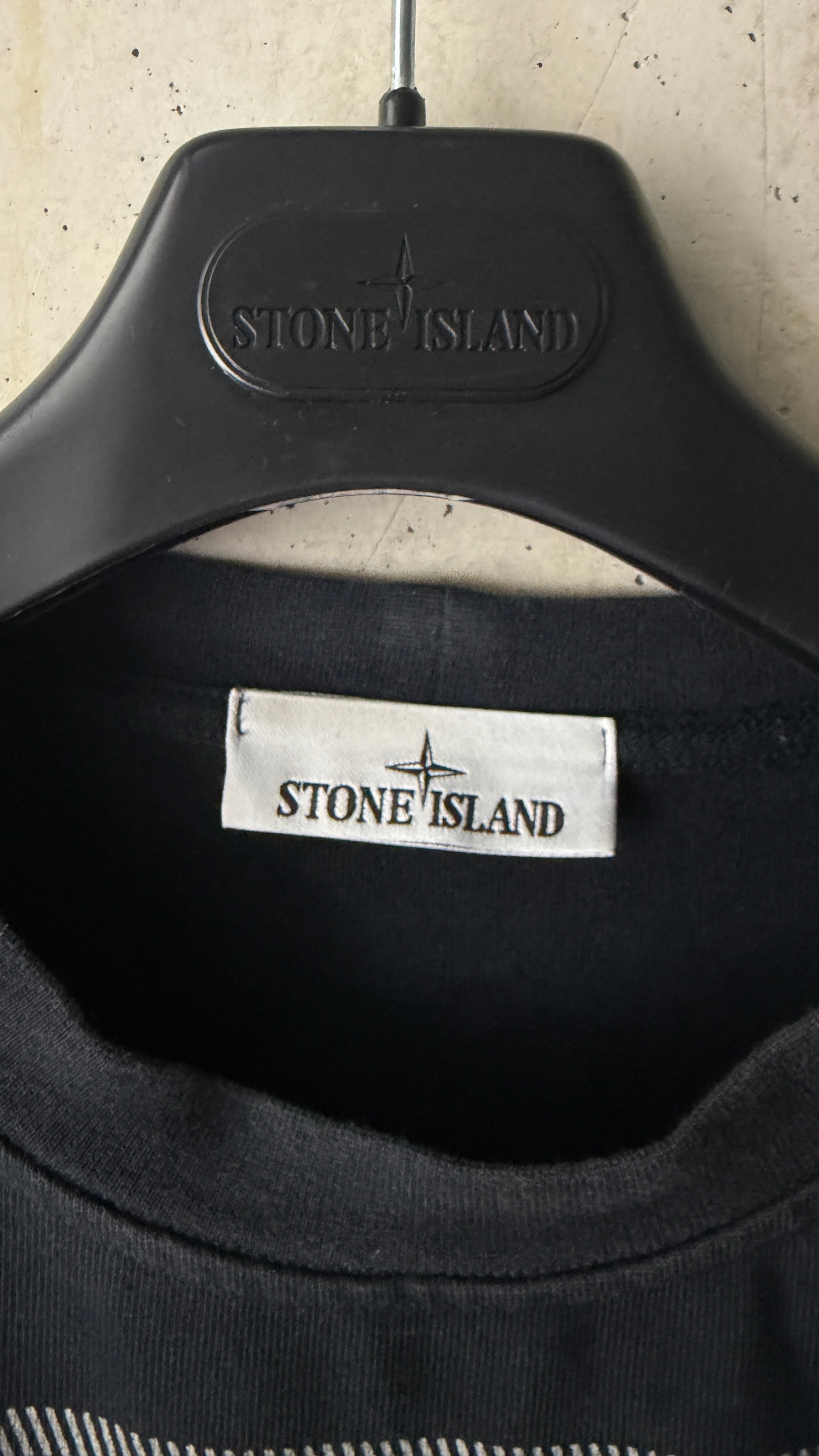 Stone Island Marina Striped Sweatshirt Dark Navy Large — Gorilla Island