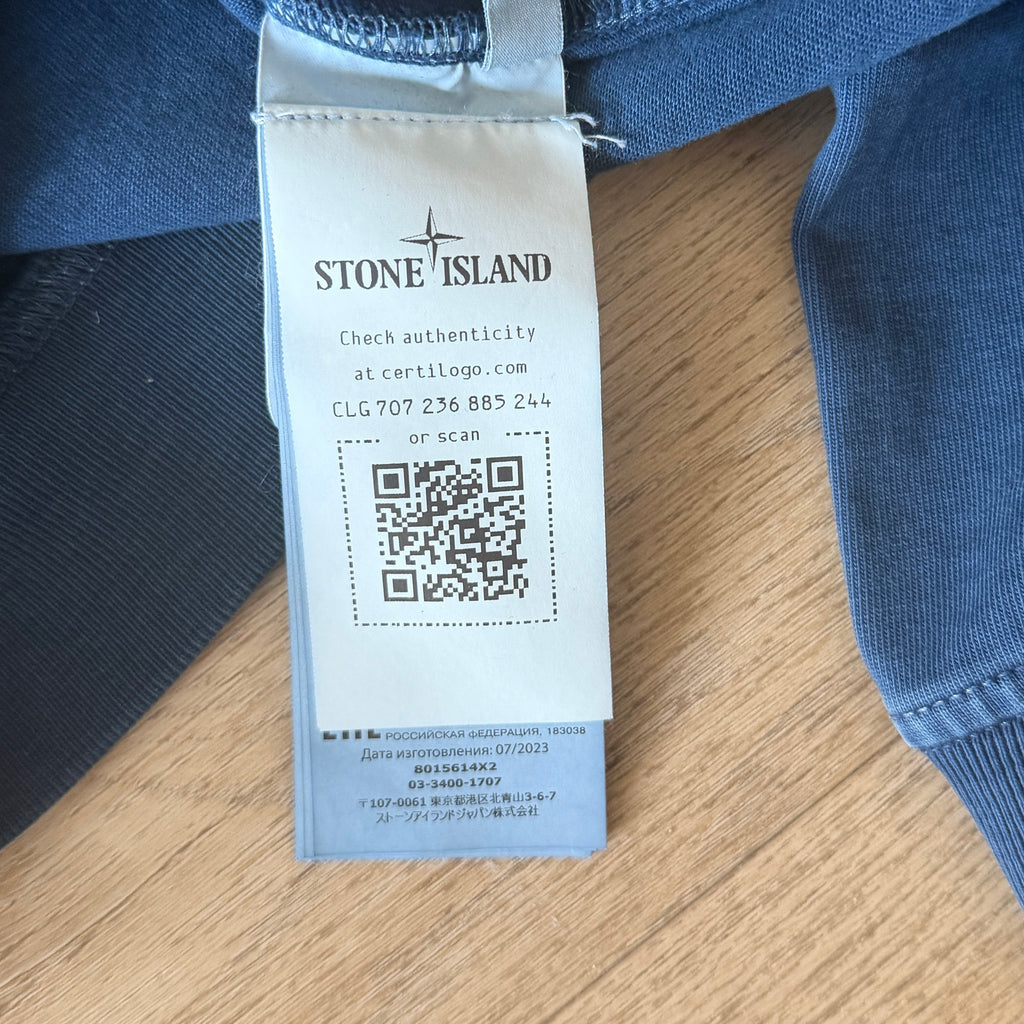 Stone Island Marina 'OLD' Treatment Crewneck Sweatshirt - Medium