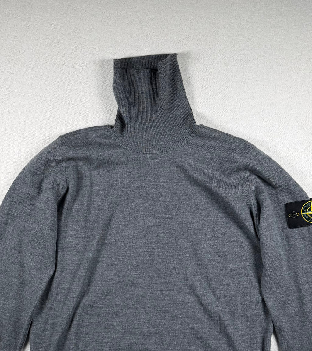 Stone Island Turtleneck Knit van Wol
