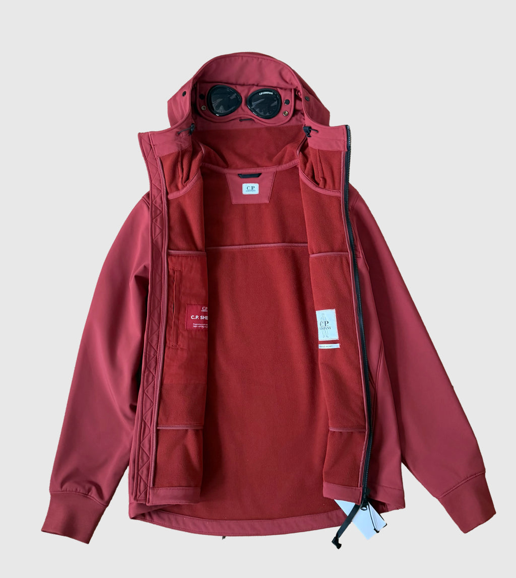 C.P. Company Jacket Soft Shell-R with Goggles