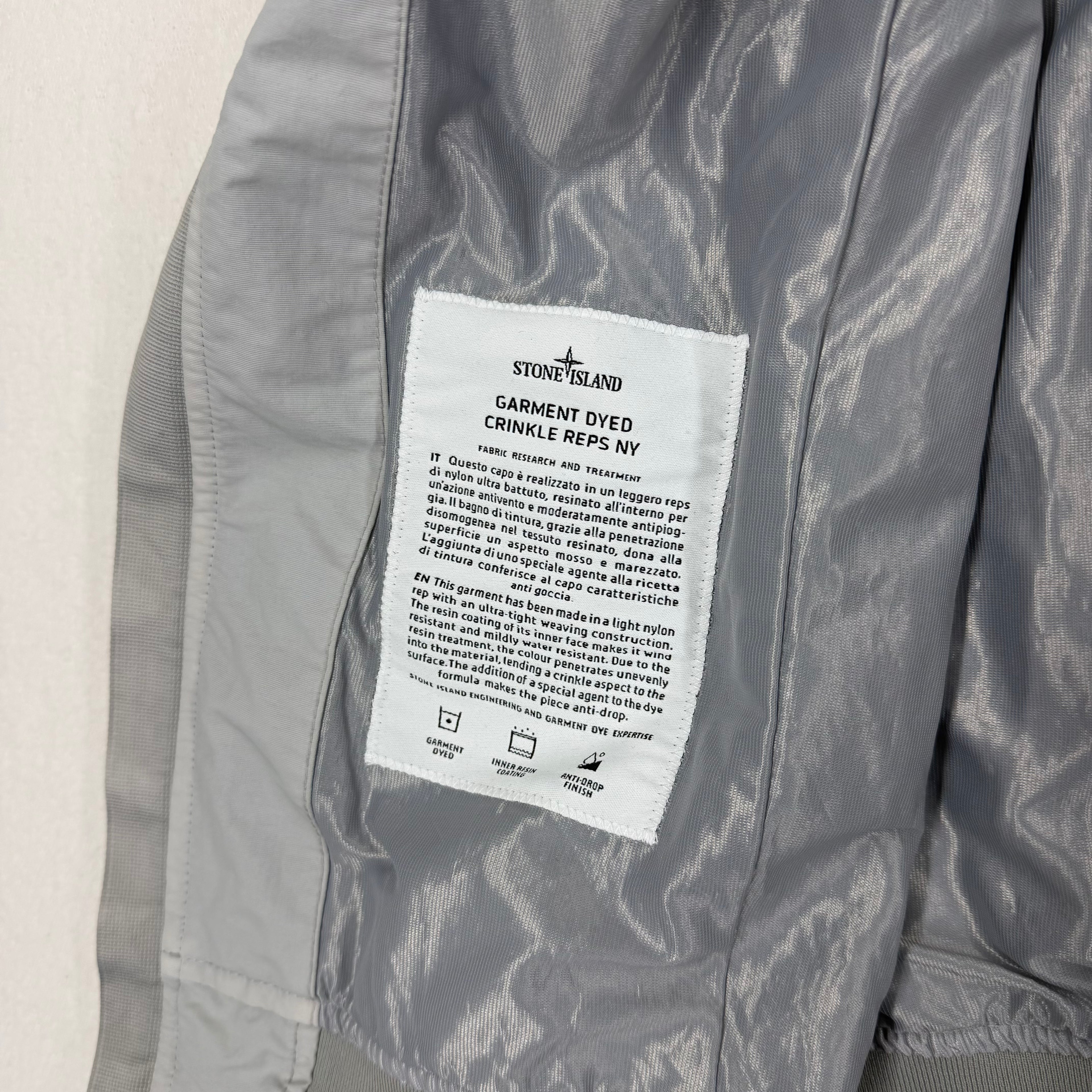 Stone Island Garment Dyed Crinkle Reps NY