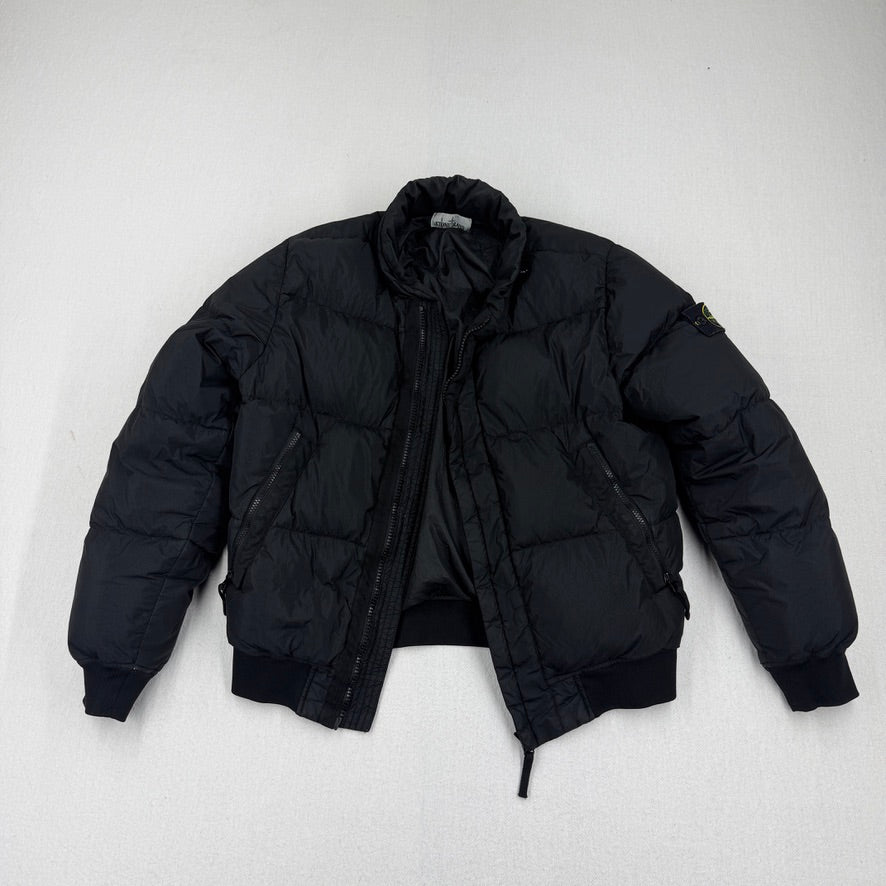 Stone Island Crinkle Reps NY Down Bomber Jacket - Medium