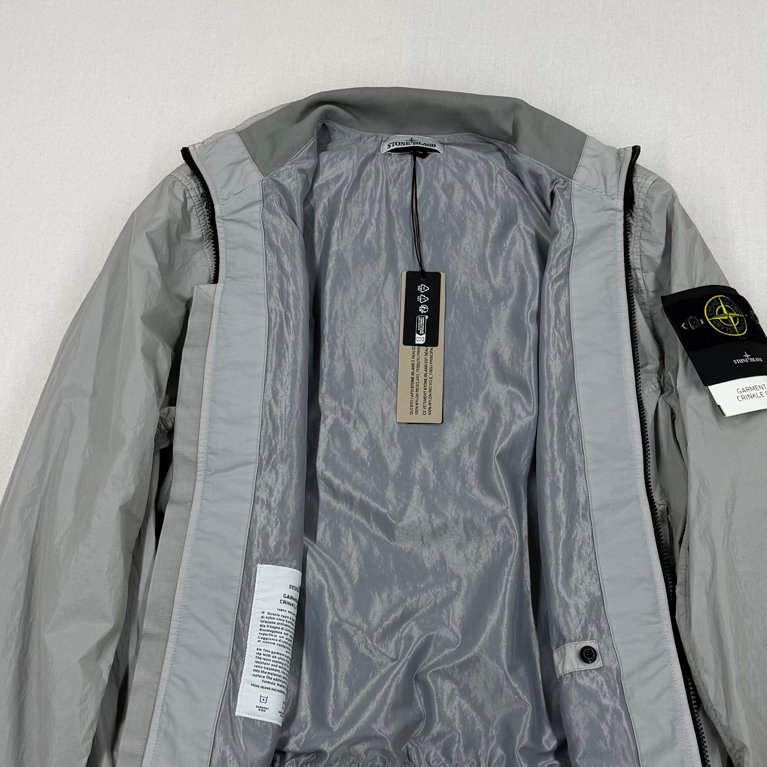 Stone Island Garment Dyed Crinkle Reps NY
