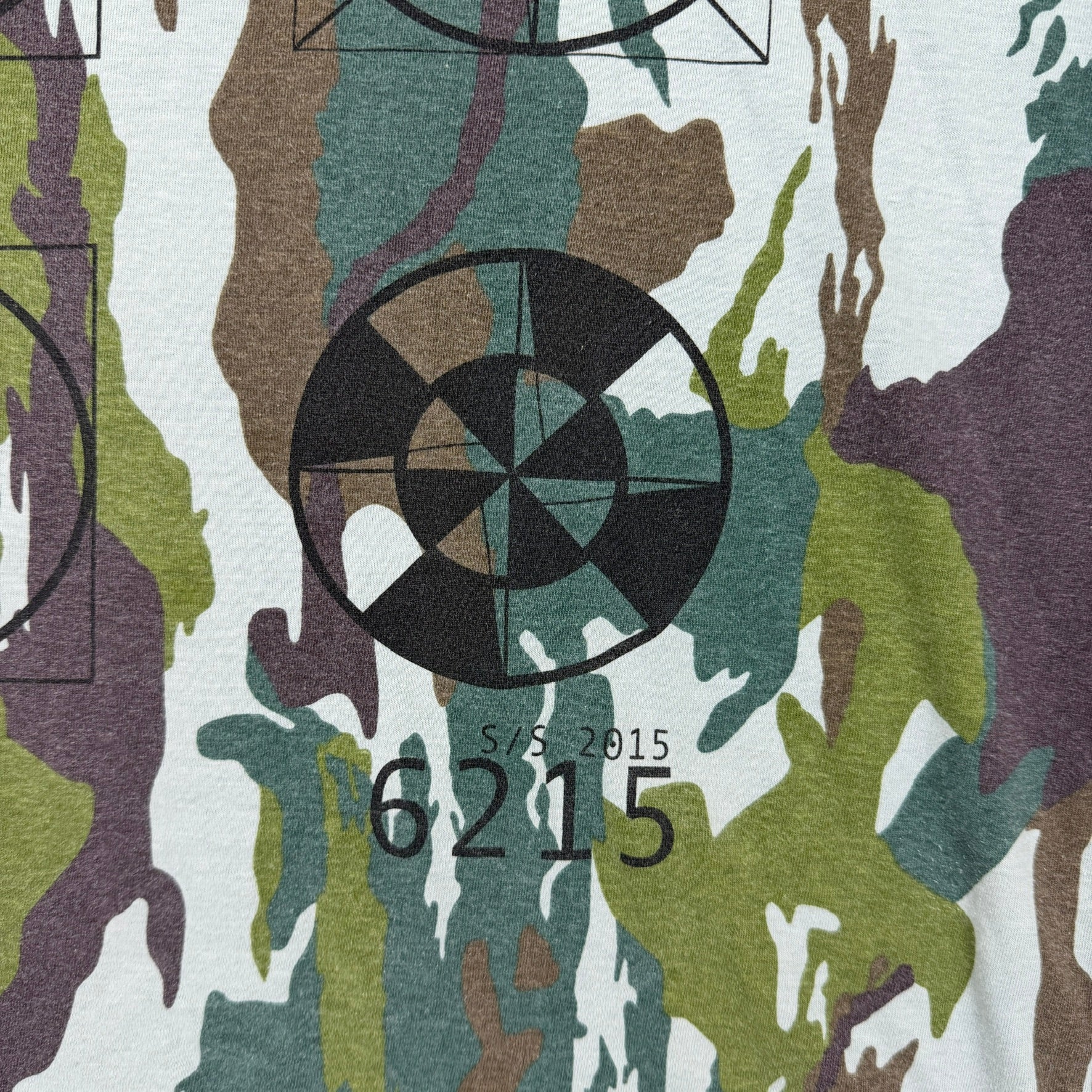 Stone Island Flowing Camo T-Shirt - Large