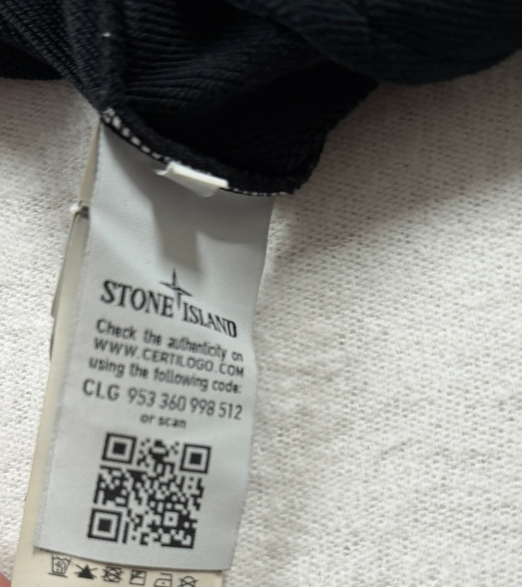 Stone Island Double ZipUp Hoodie - Medium
