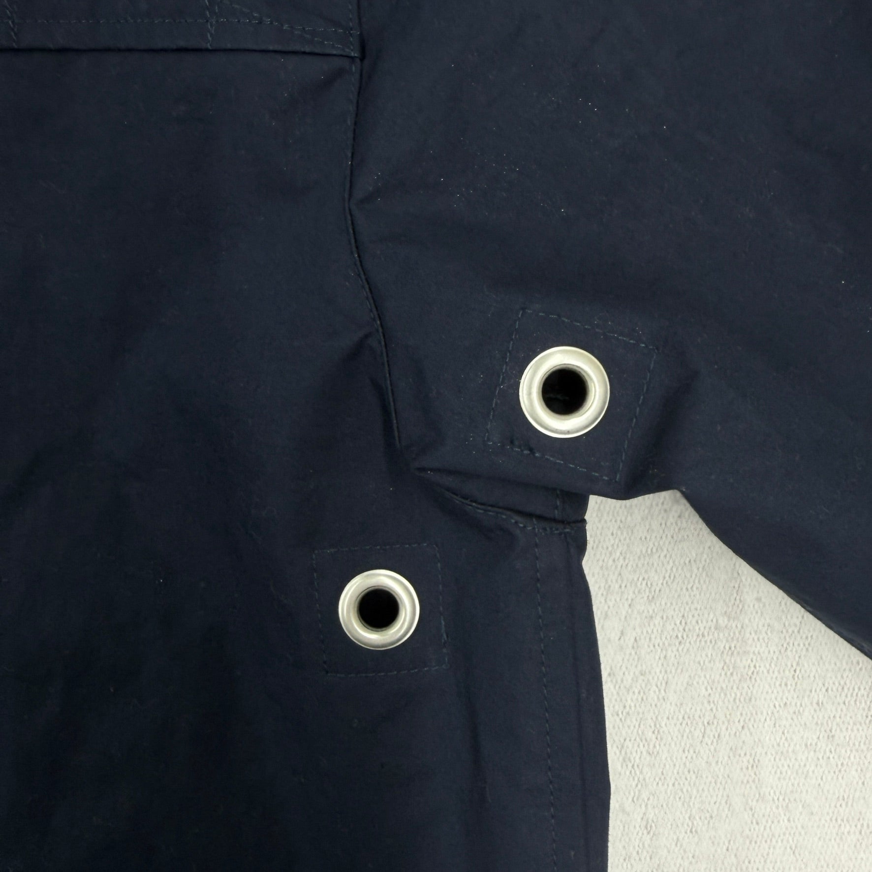 Stone Island Marina  Navy Aluminum Tela Jacket - Small