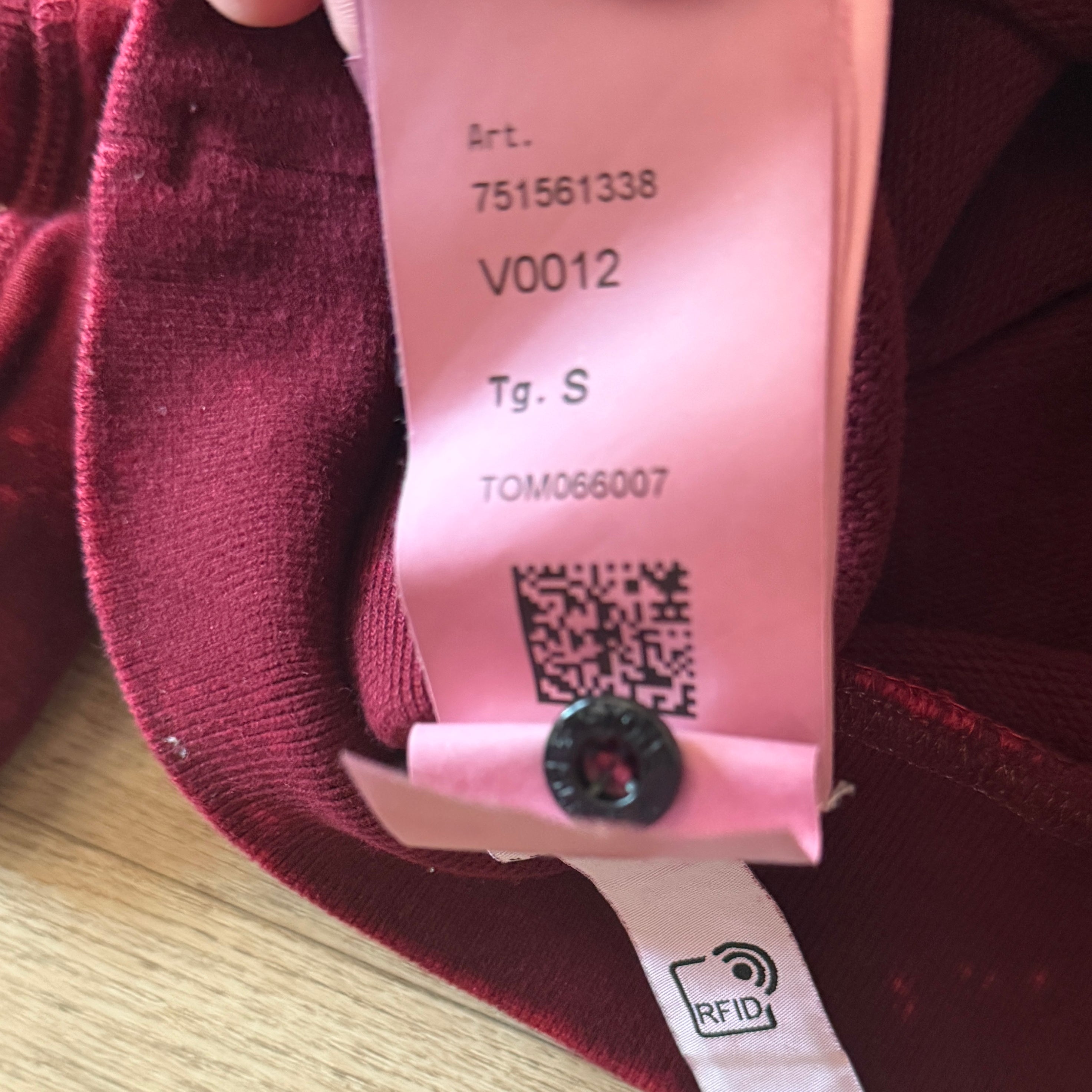 Stone Island Red Camo OVD Pullover Hoodie - Small