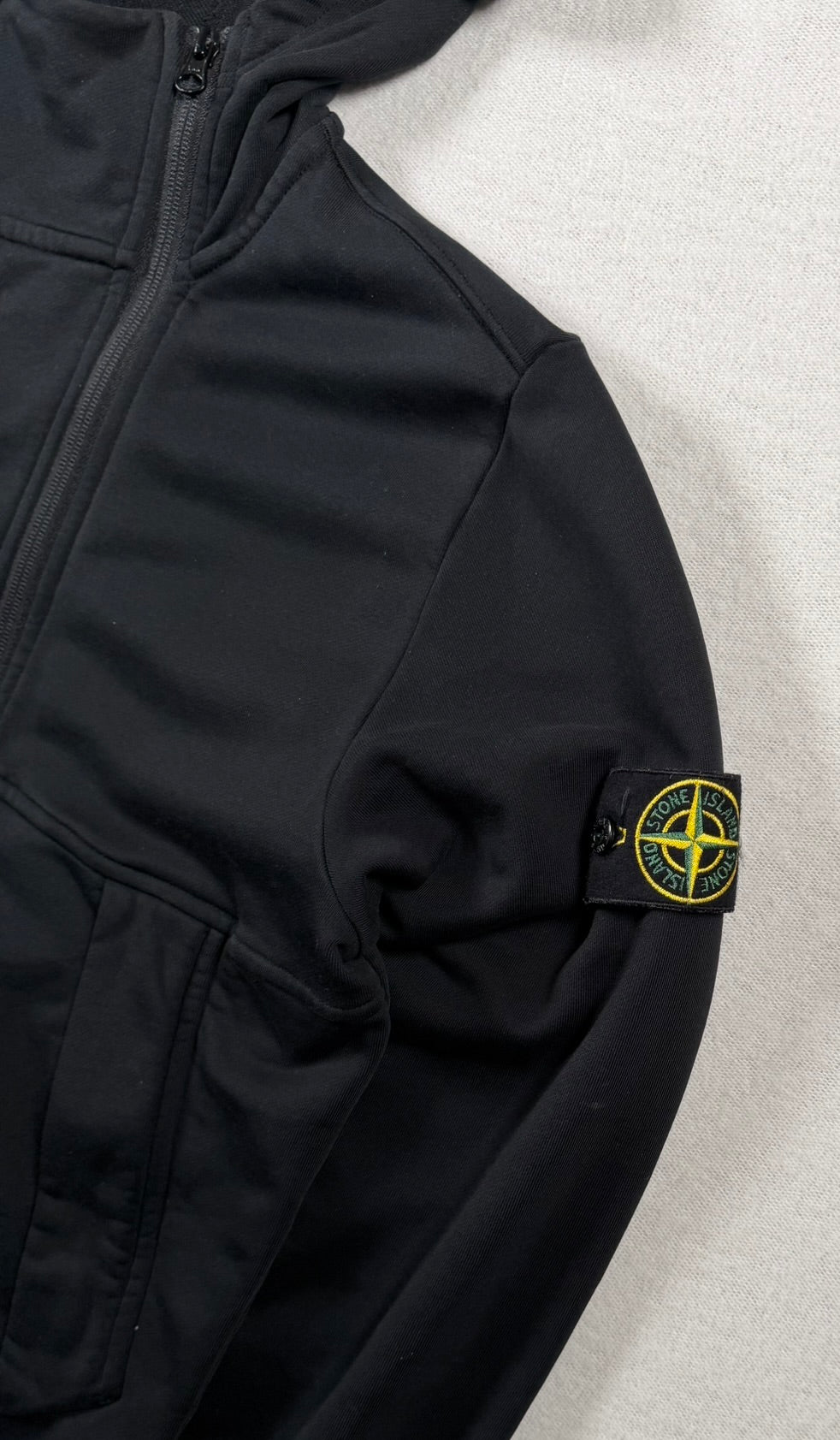 Stone Island Double ZipUp Hoodie - Medium