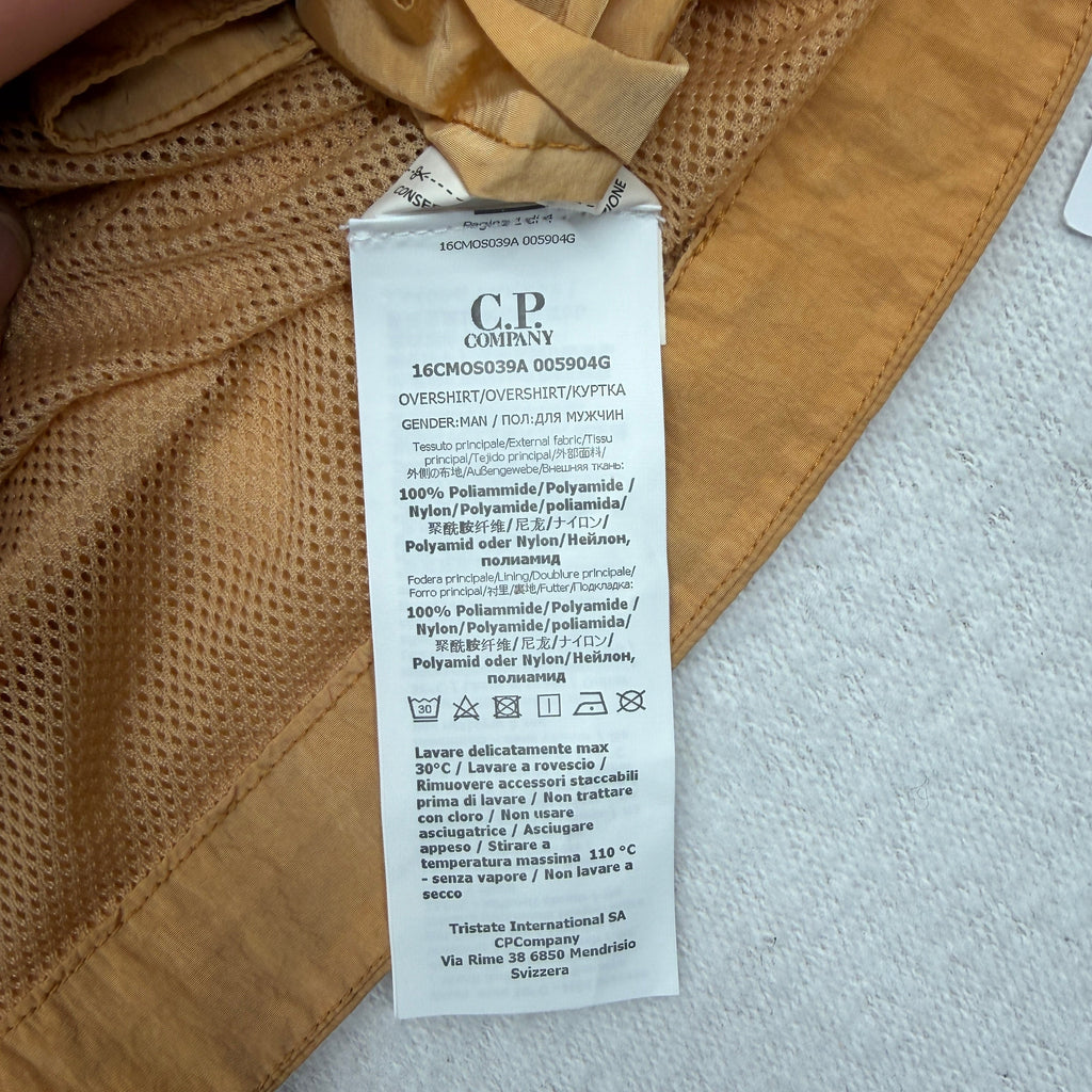 C.P. Company Orange Chrome-R Overshirt – Large