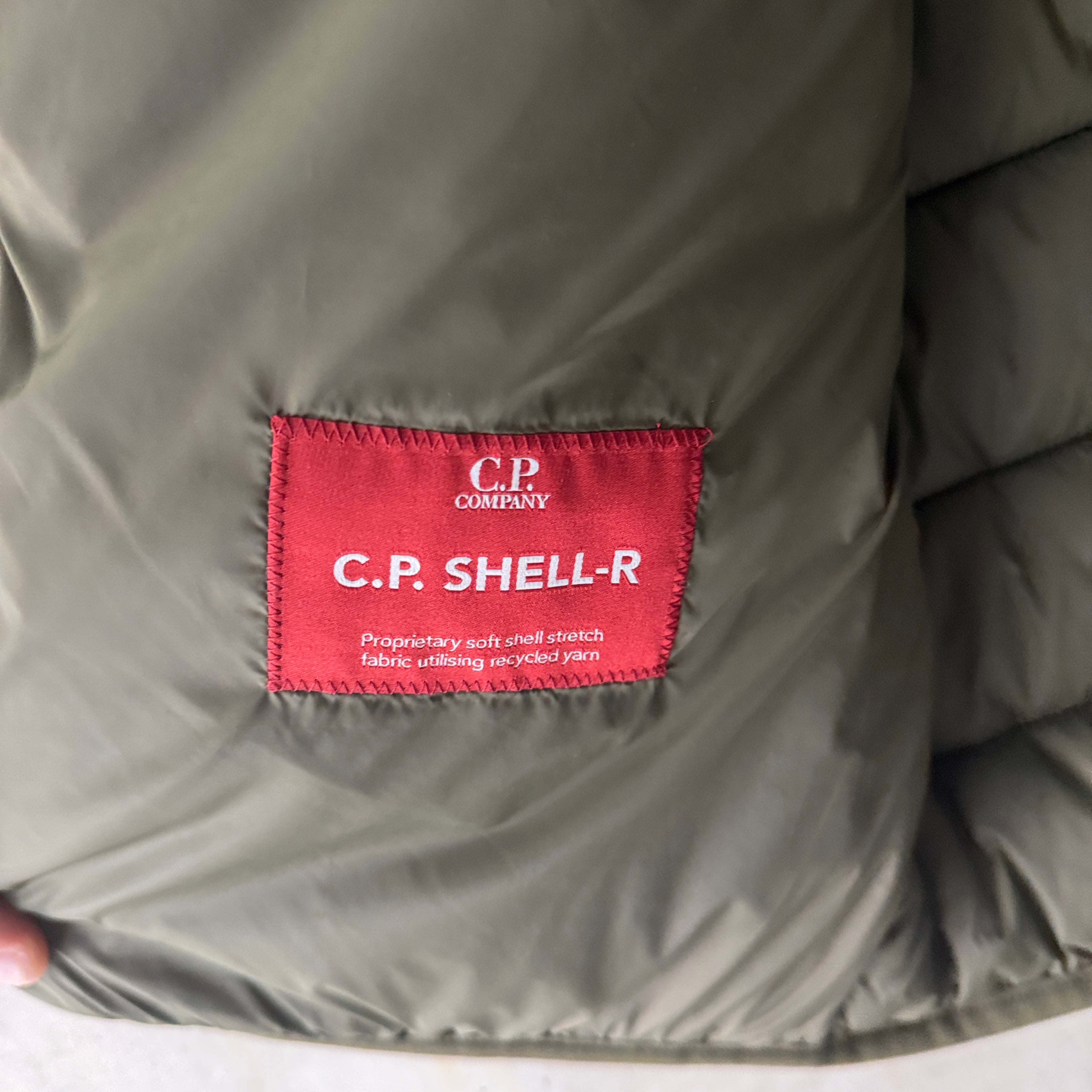 C.P. Company C.P. Shell-R Mixed Goggle Vest - 48 (M)