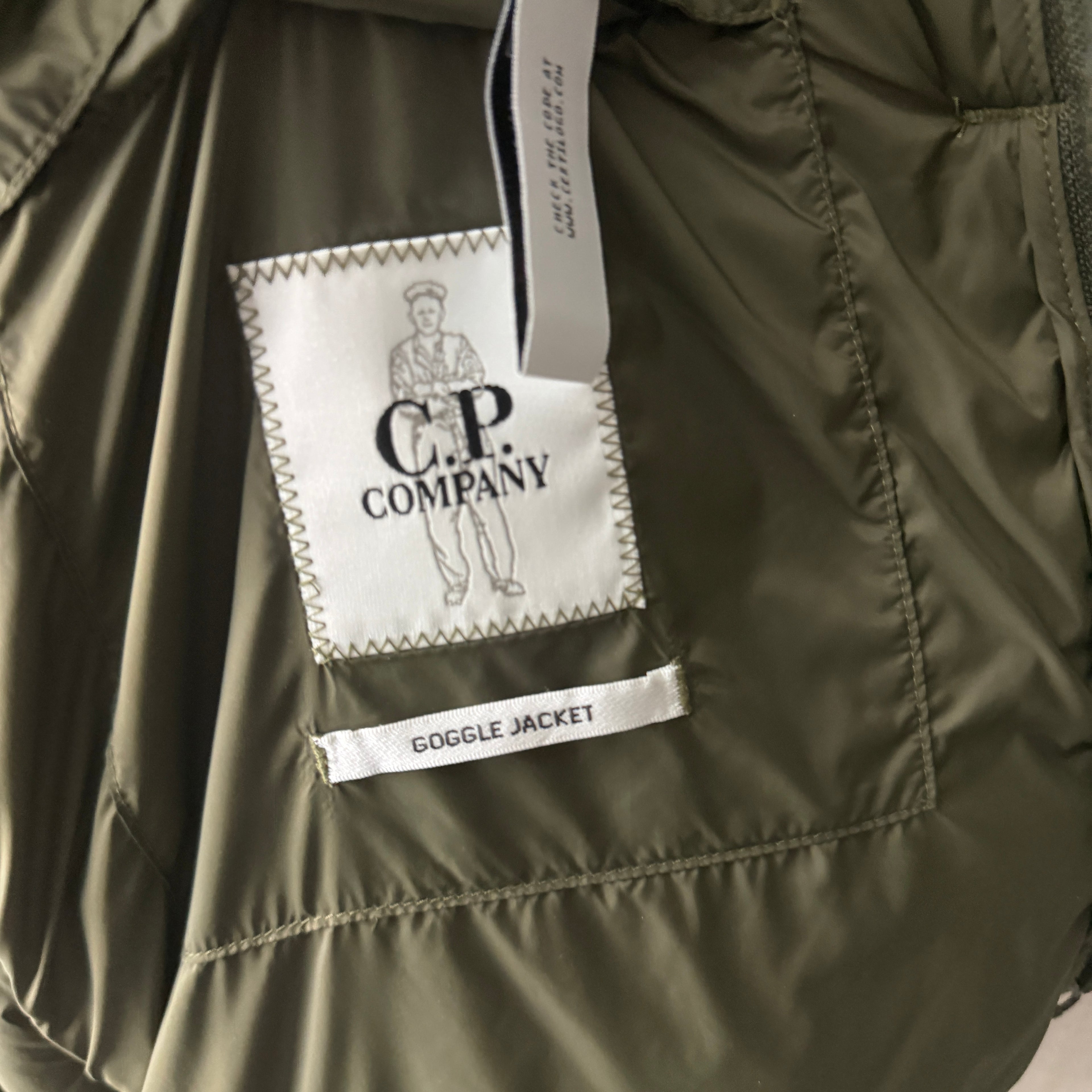 C.P. Company C.P. Shell-R Mixed Goggle Vest - 48 (M)