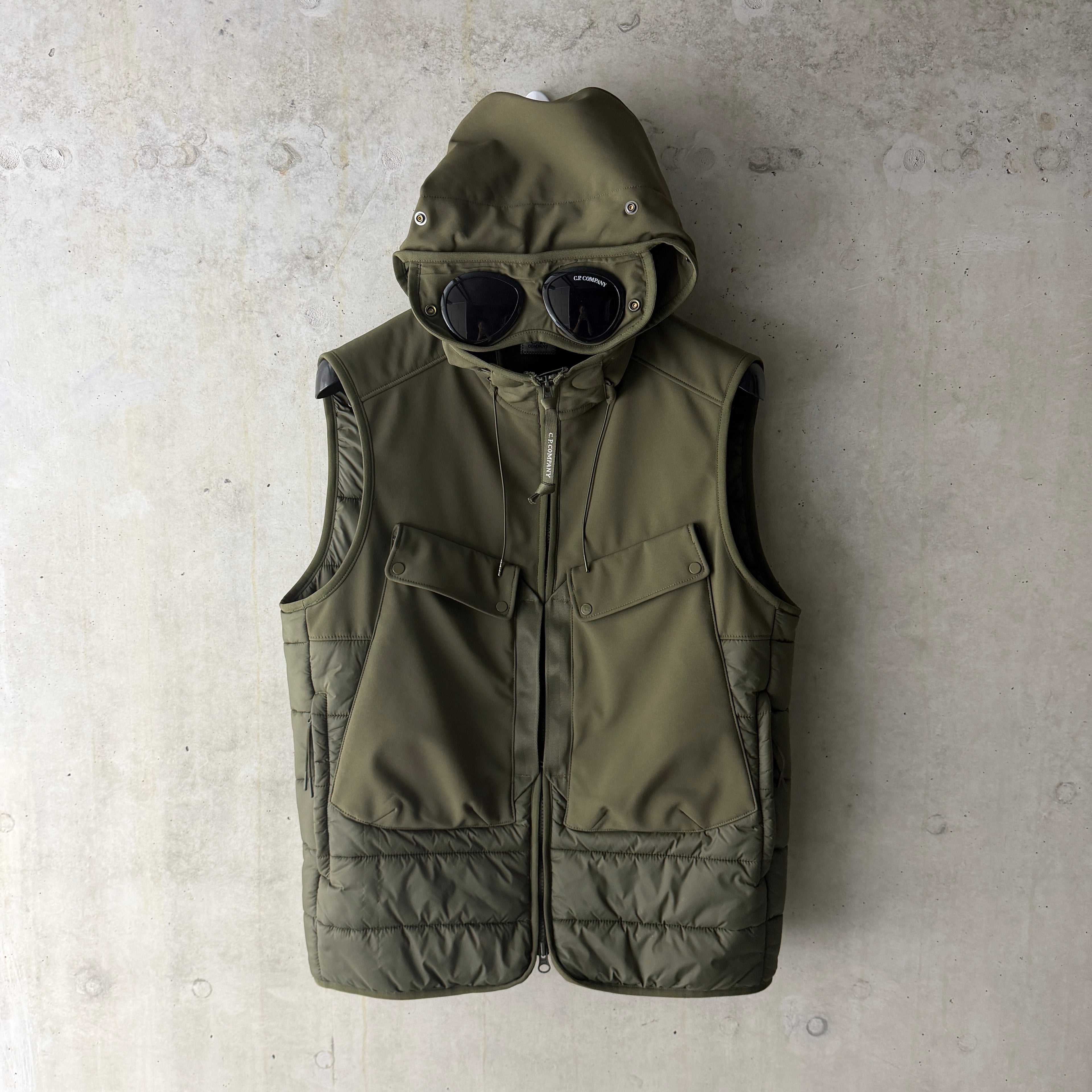 C.P. Company C.P. Shell-R Mixed Goggle Vest - 48 (M)