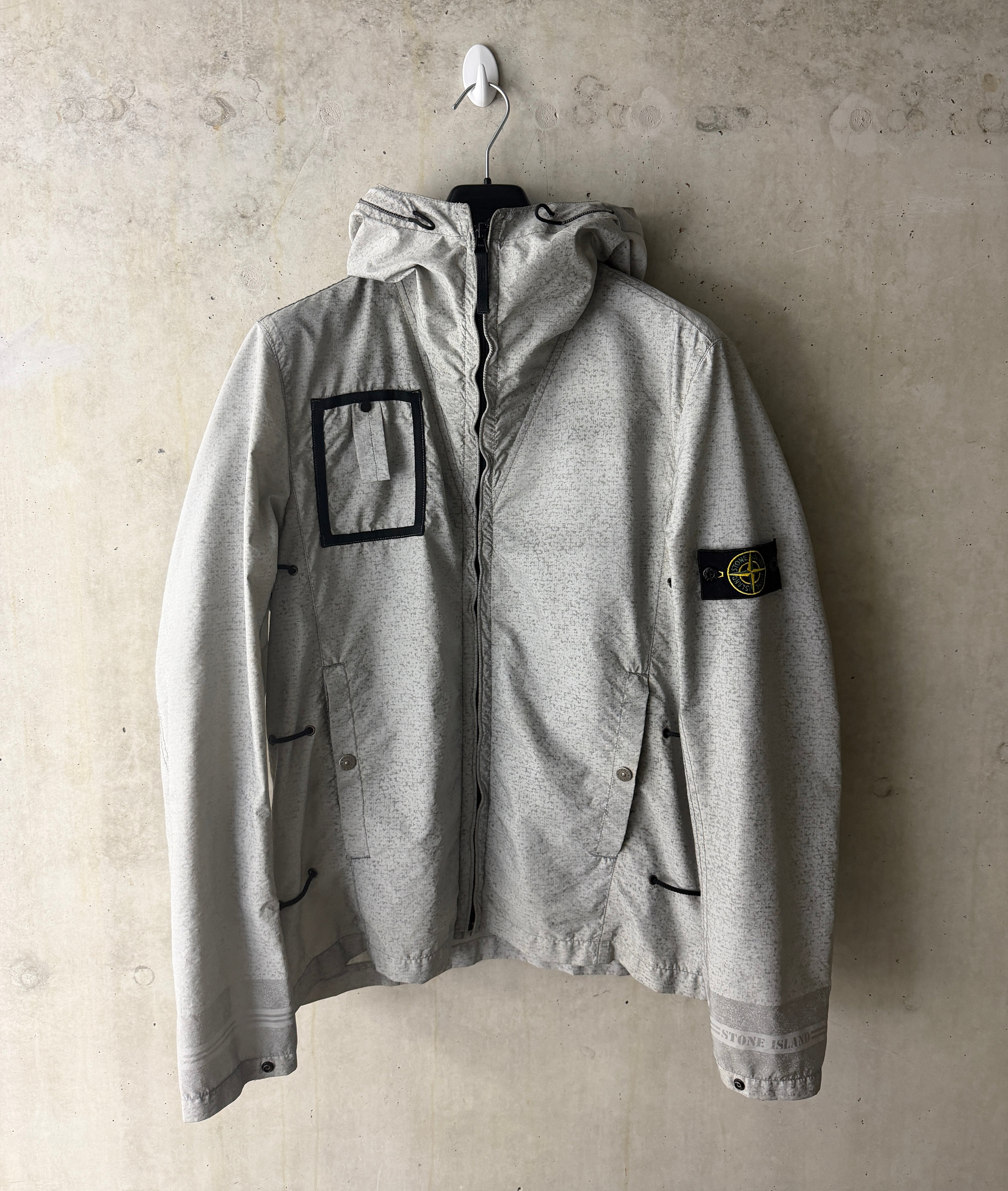 Stone Island Printed Monofilament Jacket - Large