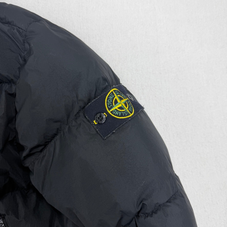 Stone Island Crinkle Reps NY Down Bomber Jacket - Medium