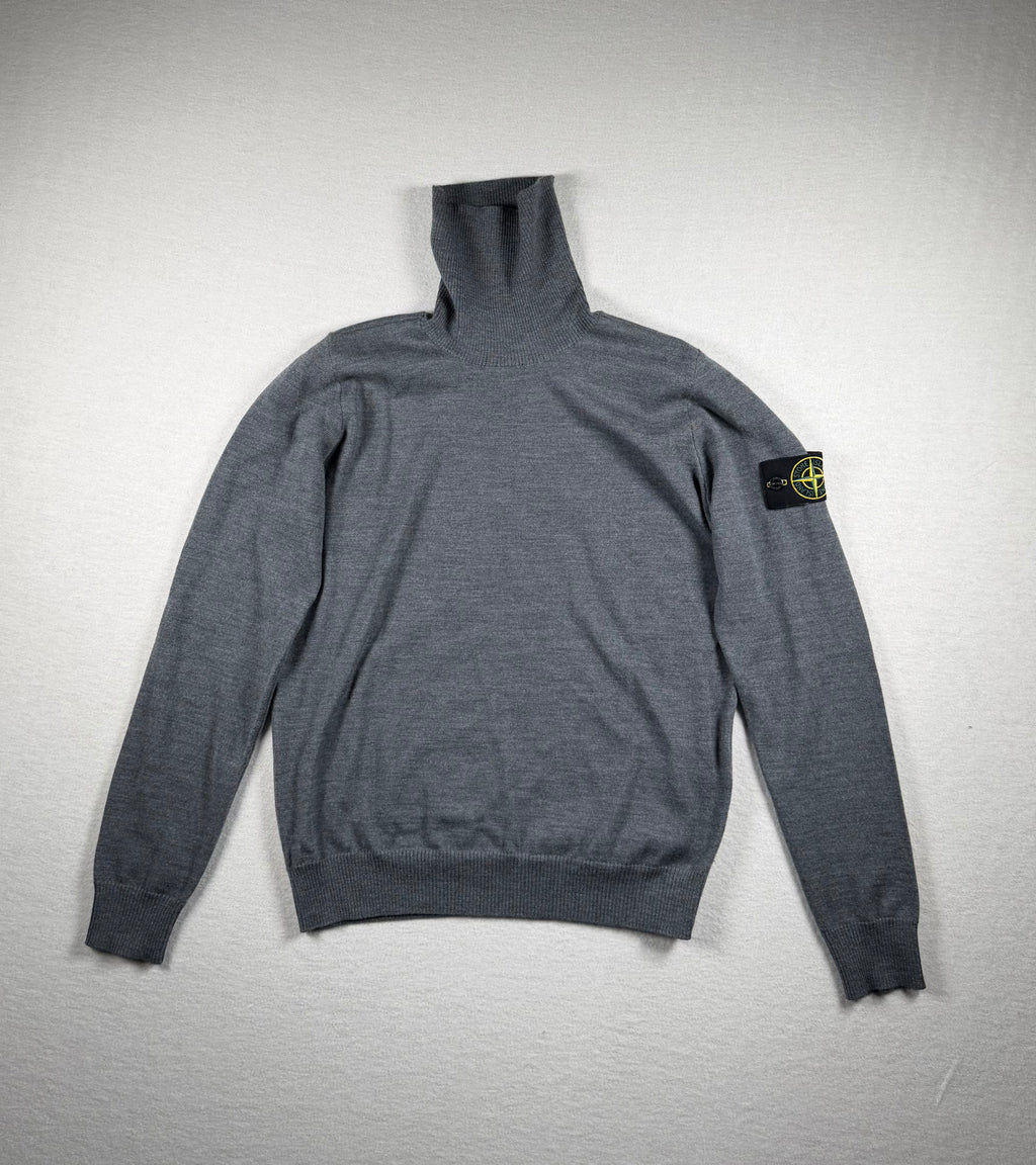 Stone Island Turtleneck Knit van Wol