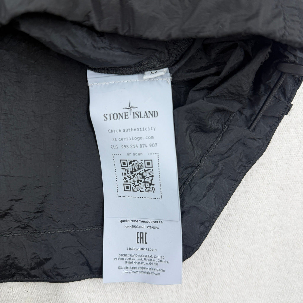Stone Island Nylon Metal ECONYL Half-Zip Jacket Anorak — detail
